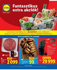 Lidl újság 2026.04.01. Lidl Budapest (2026-04-01 - 2026-04-04)