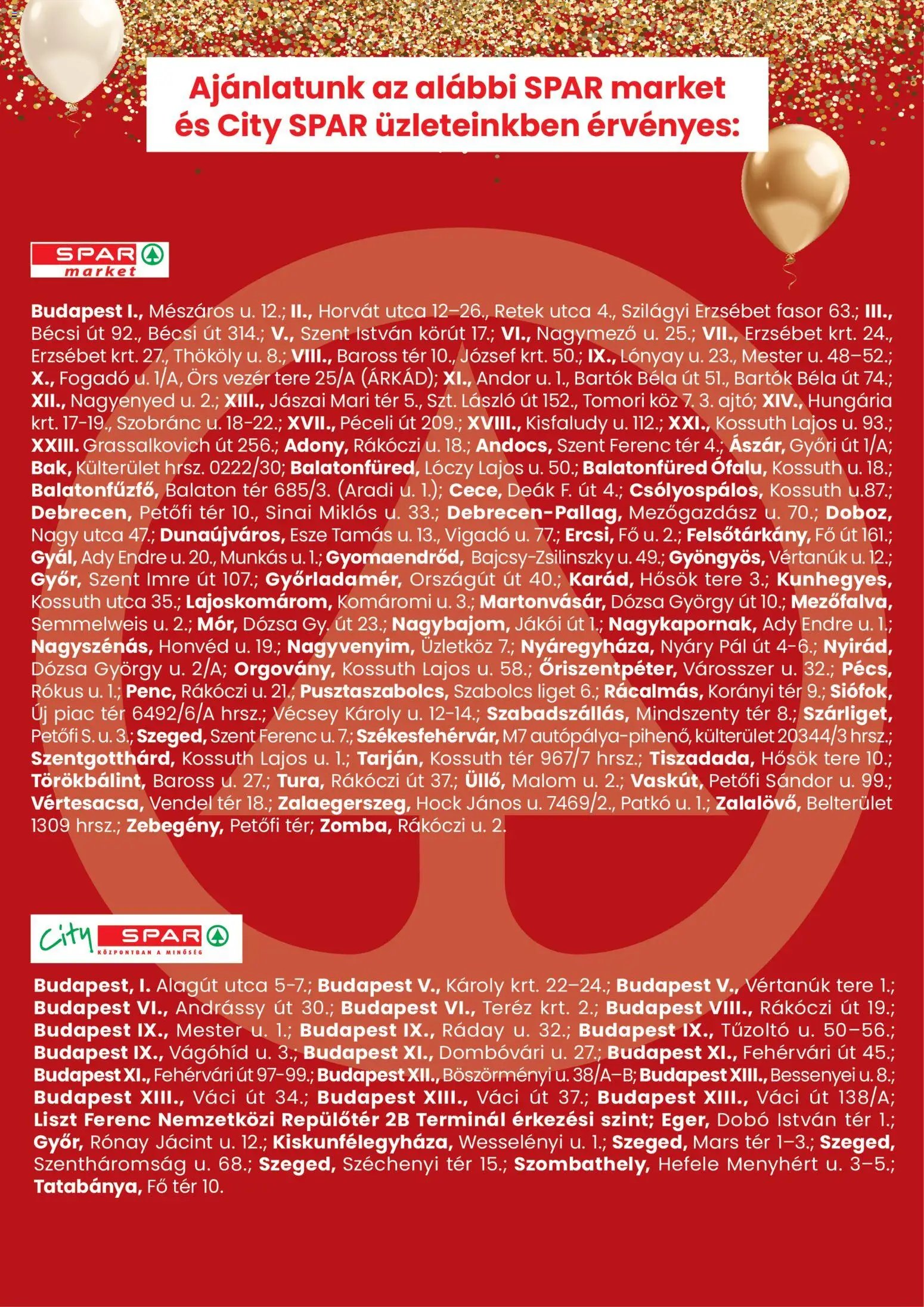Spar újság 2026.01.02. City Spar szórólap (2026-01-02 - 2026-01-07)
