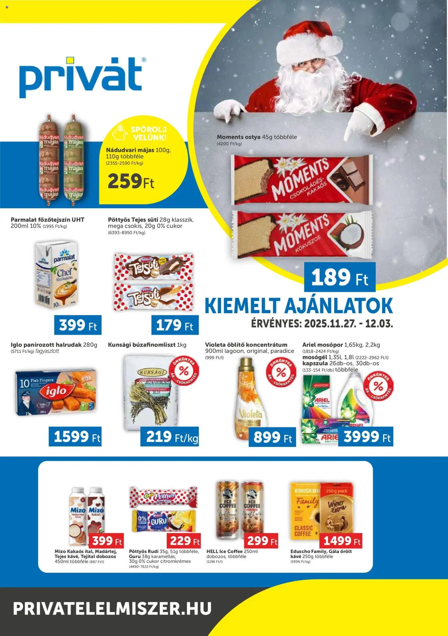 PRIVÁT újság 2025.11.27. Déli vármegyék (2025-11-27 - 2025-12-03)