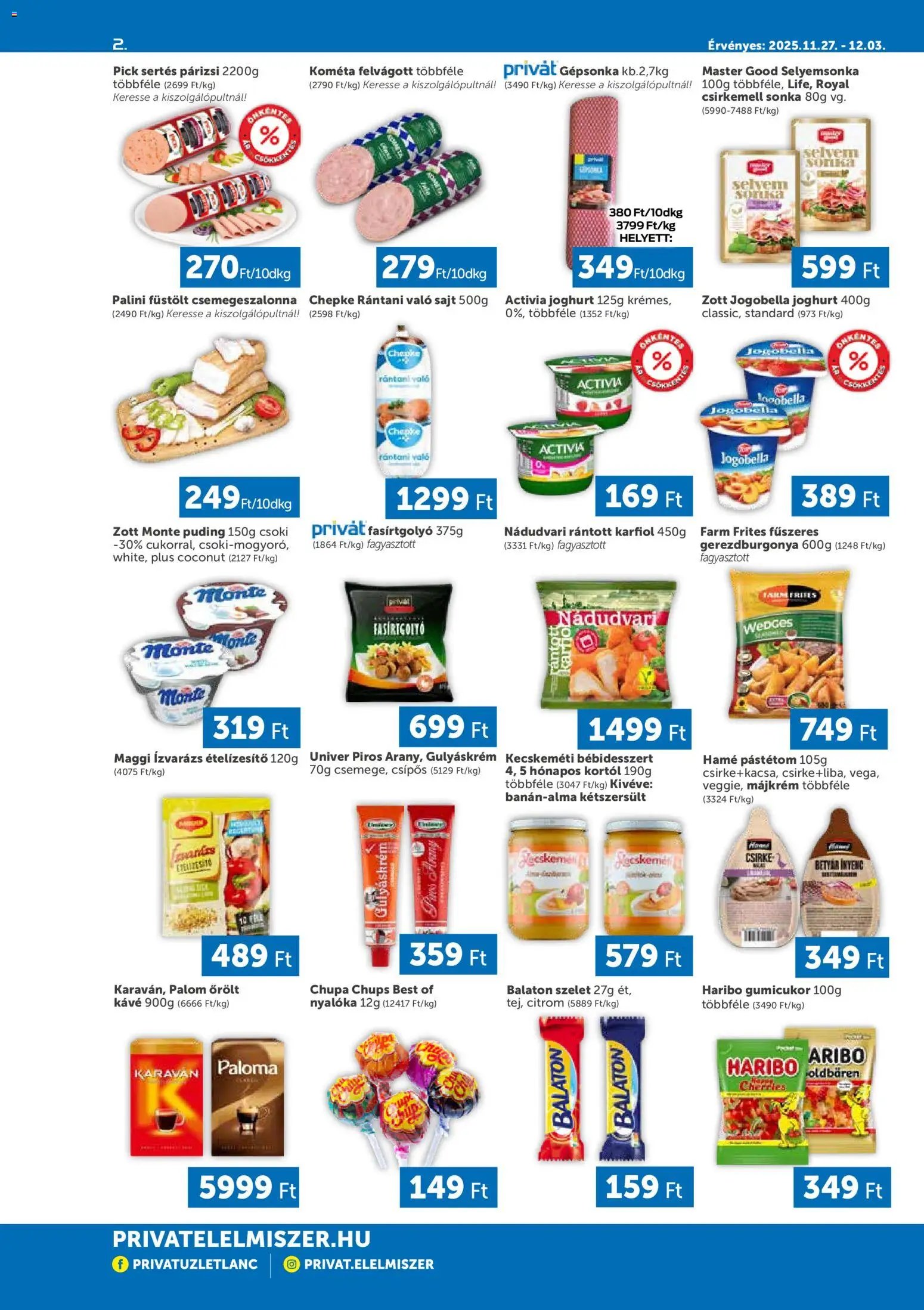 PRIVÁT újság 2025.11.27. Déli vármegyék (2025-11-27 - 2025-12-03)