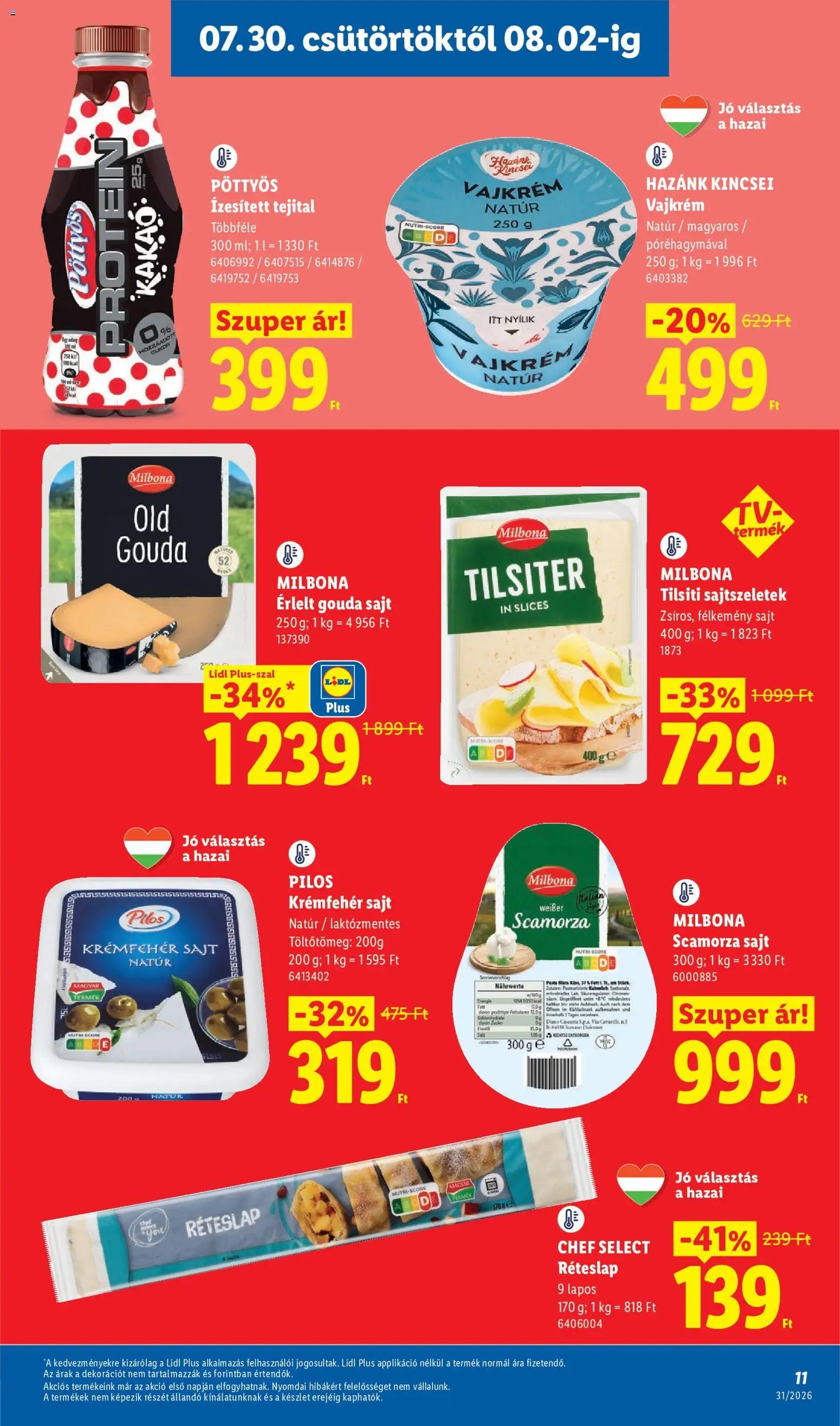Lidl újság 2026.07.30. Lidl akciós újság