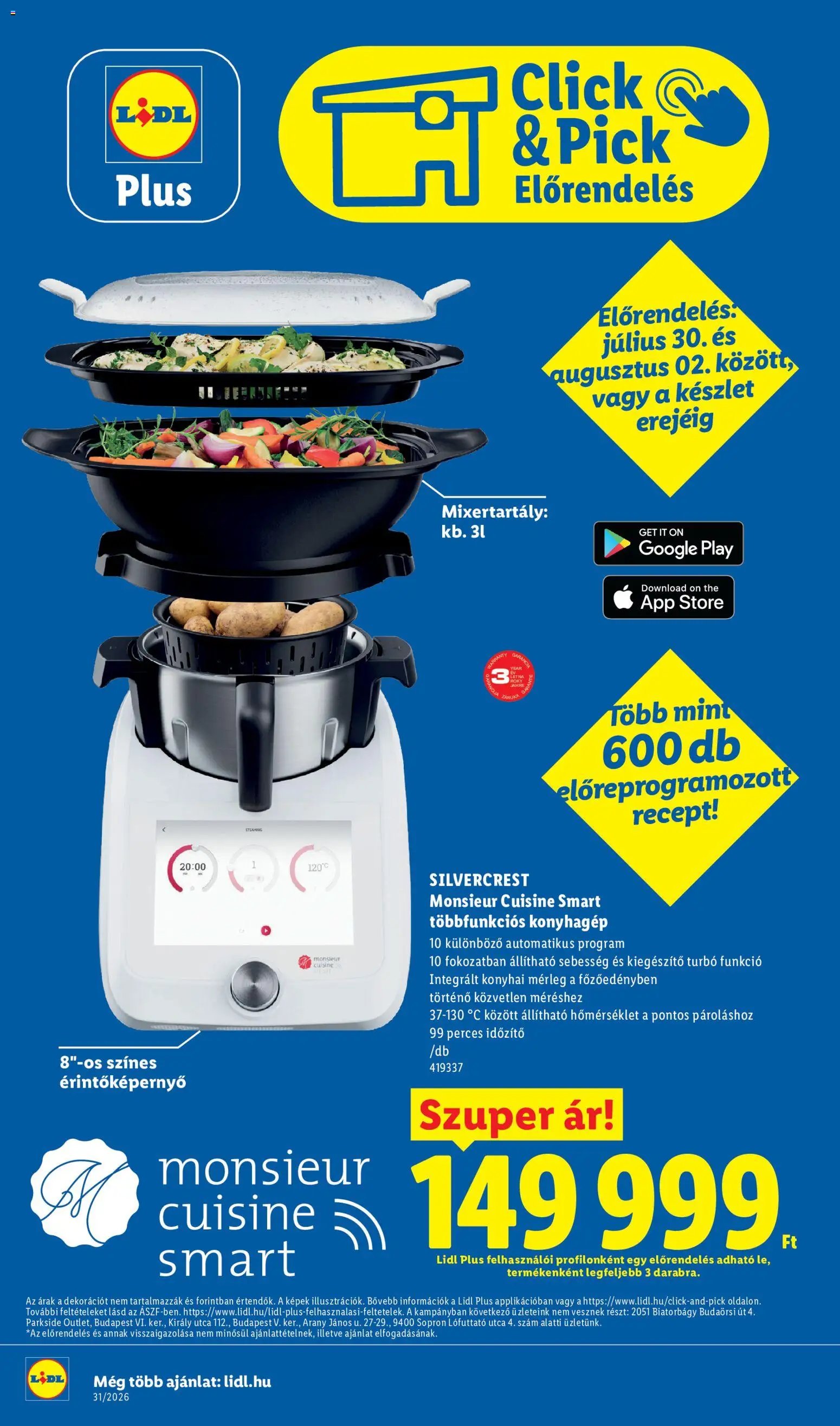 Lidl újság 2026.07.30. Lidl akciós újság