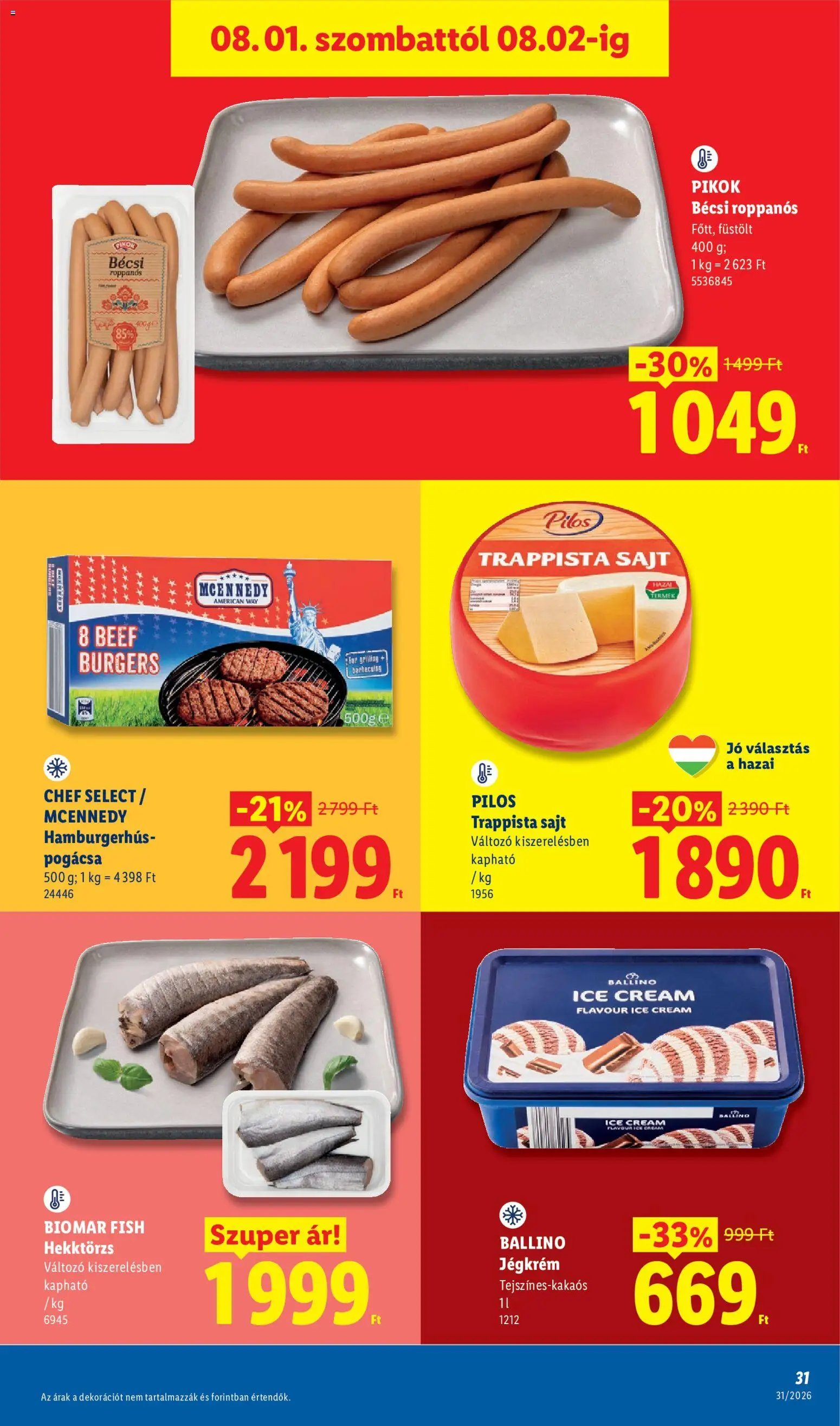 Lidl újság 2026.07.30. Lidl akciós újság