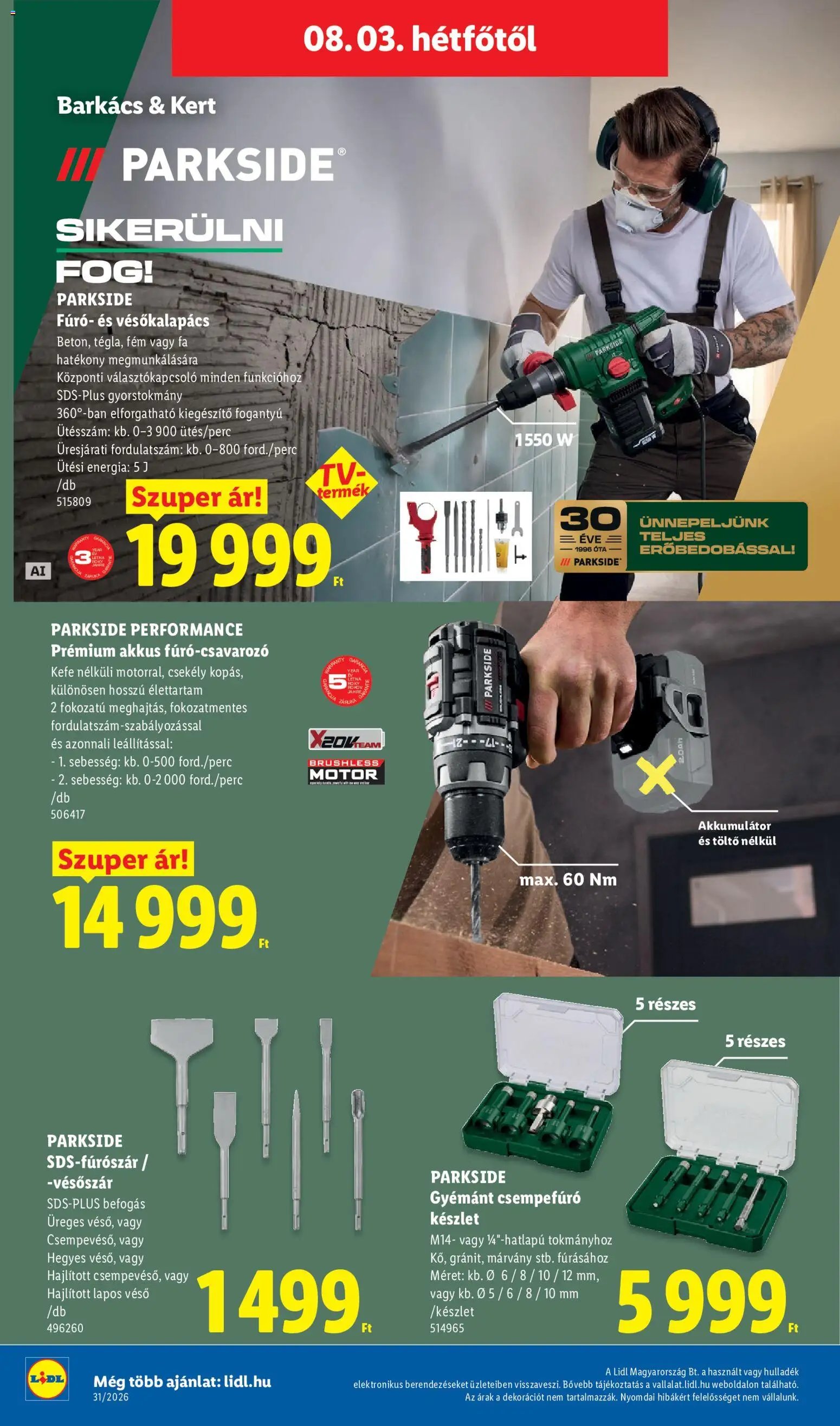 Lidl újság 2026.07.30. Lidl akciós újság