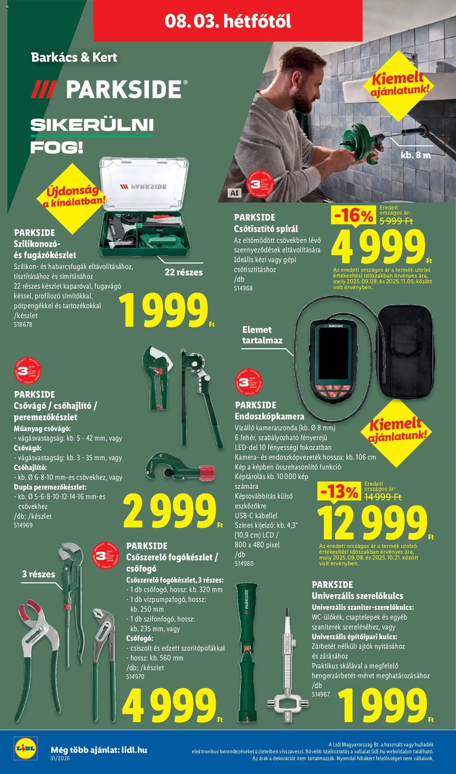 Lidl újság 2026.07.30. Lidl akciós újság