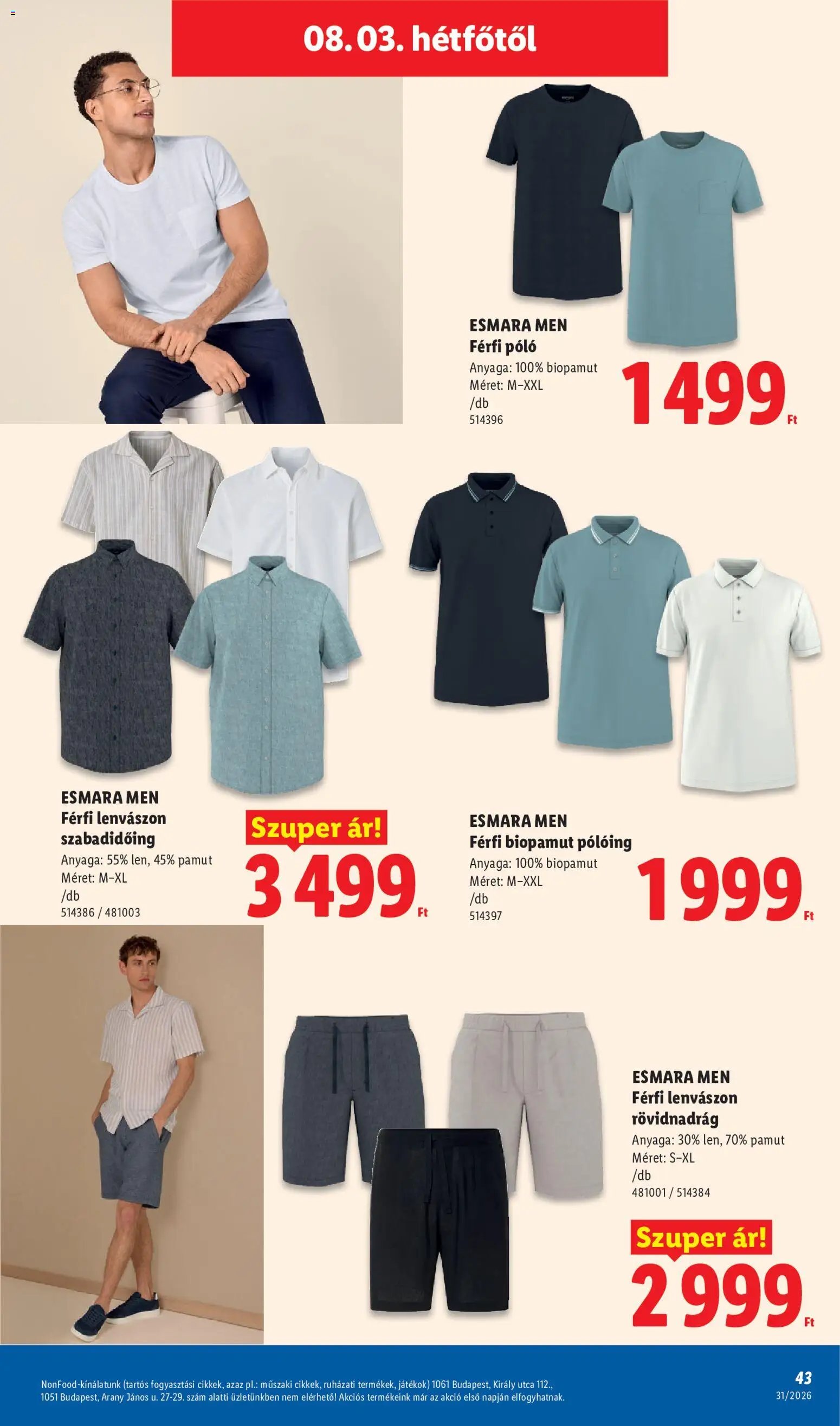 Lidl újság 2026.07.30. Lidl akciós újság