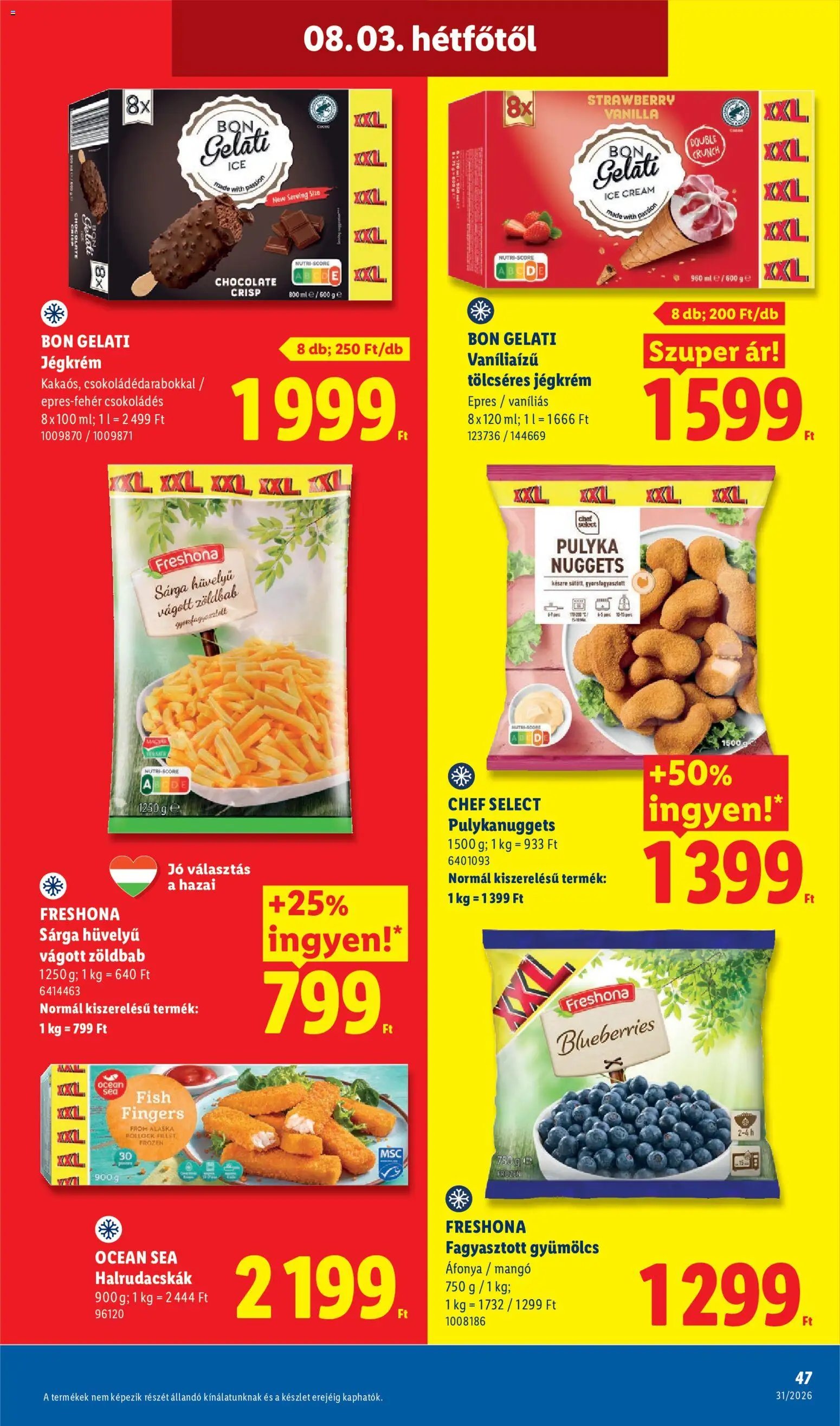 Lidl újság 2026.07.30. Lidl akciós újság