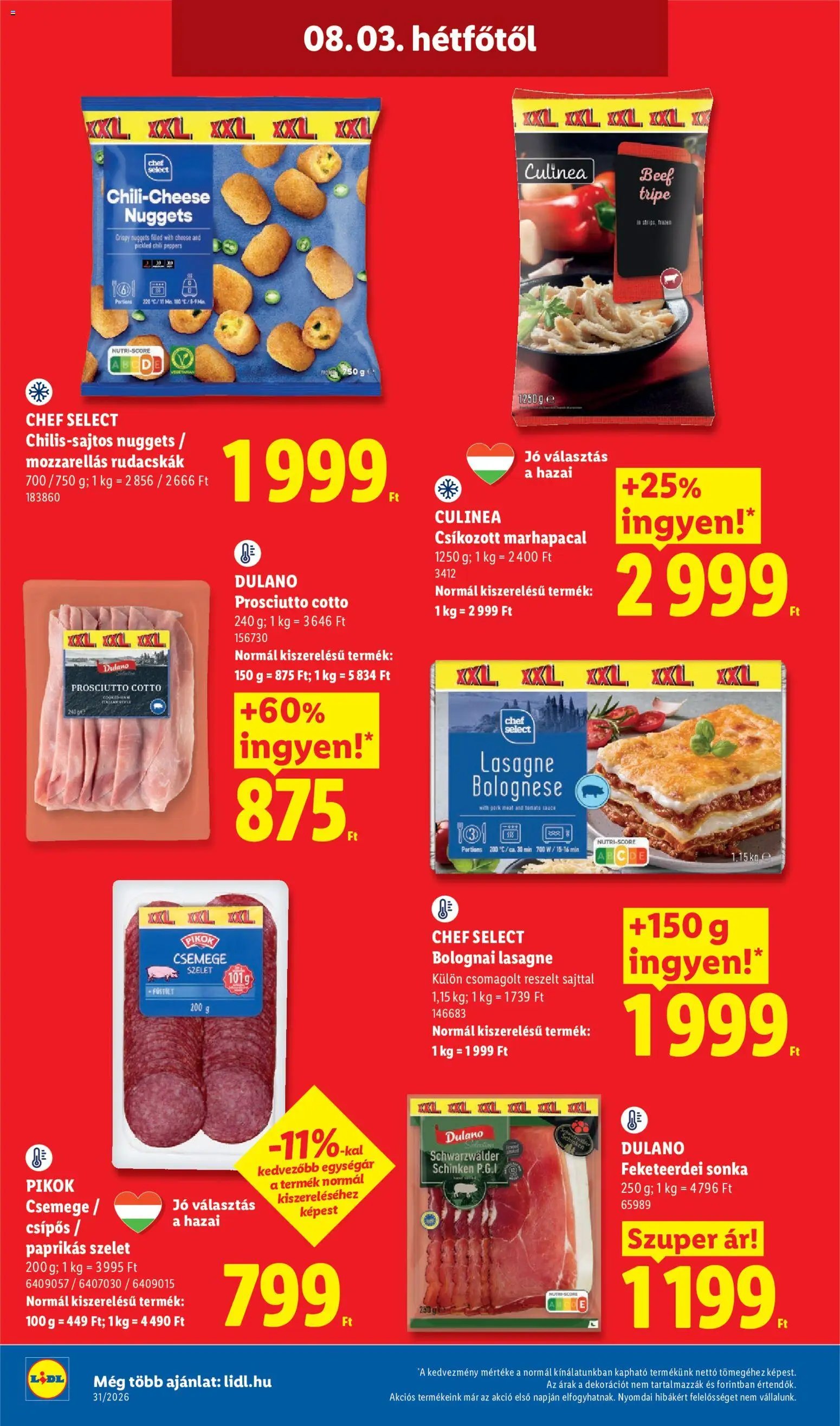 Lidl újság 2026.07.30. Lidl akciós újság