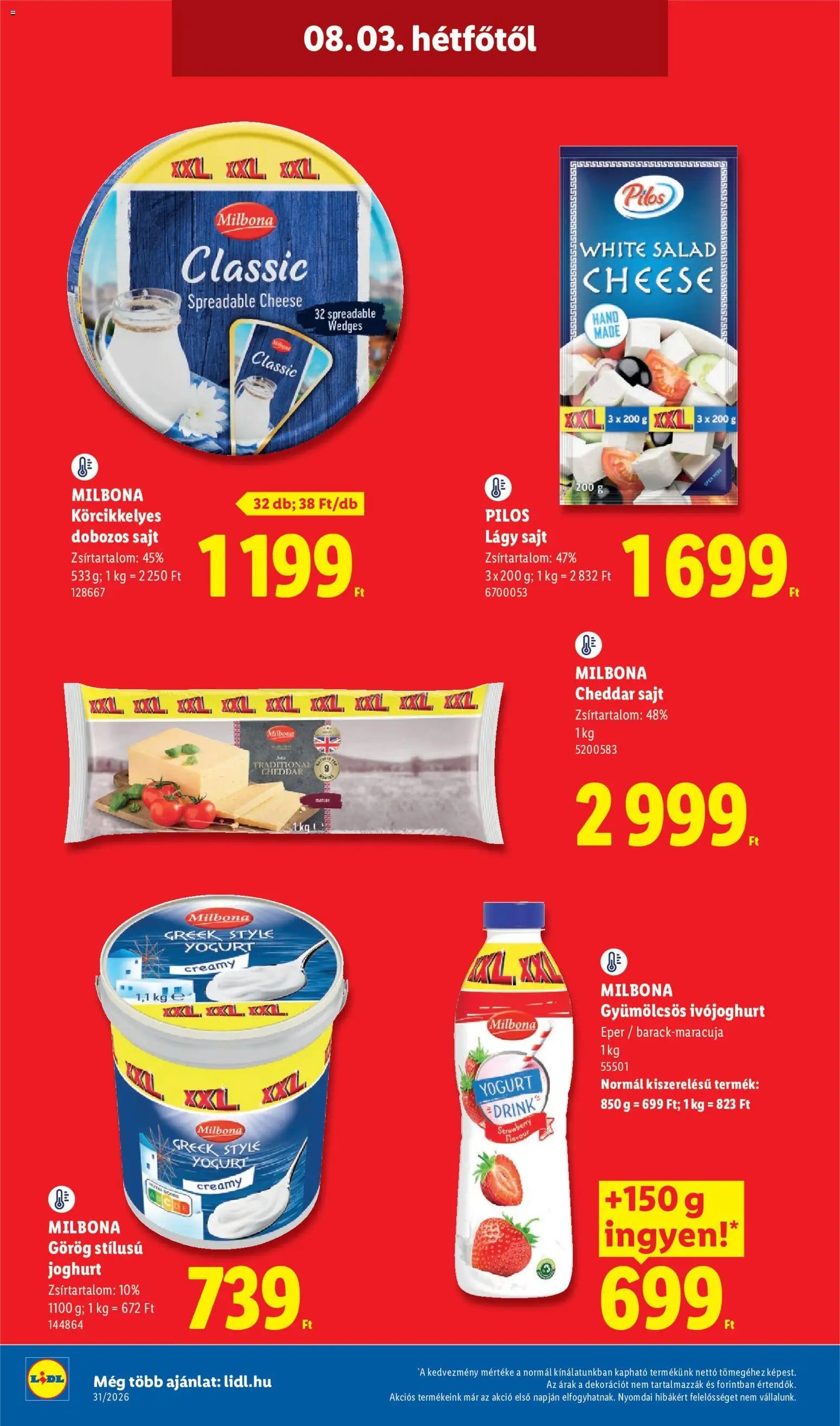 Lidl újság 2026.07.30. Lidl akciós újság