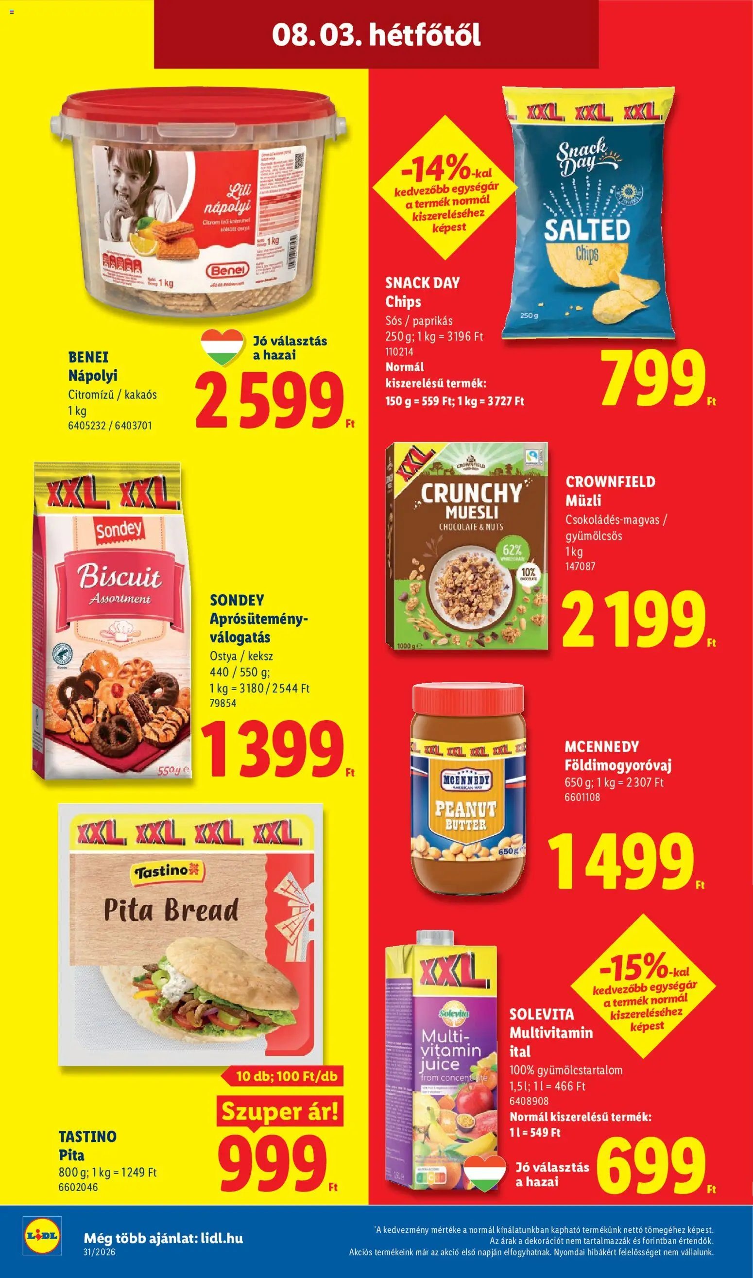 Lidl újság 2026.07.30. Lidl akciós újság