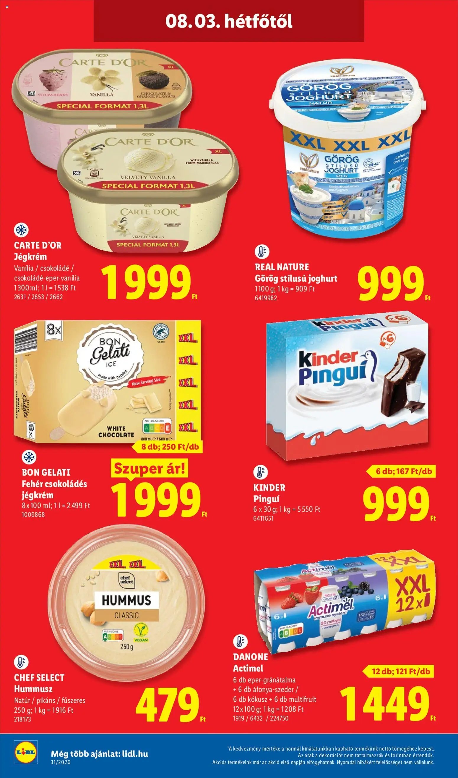 Lidl újság 2026.07.30. Lidl akciós újság