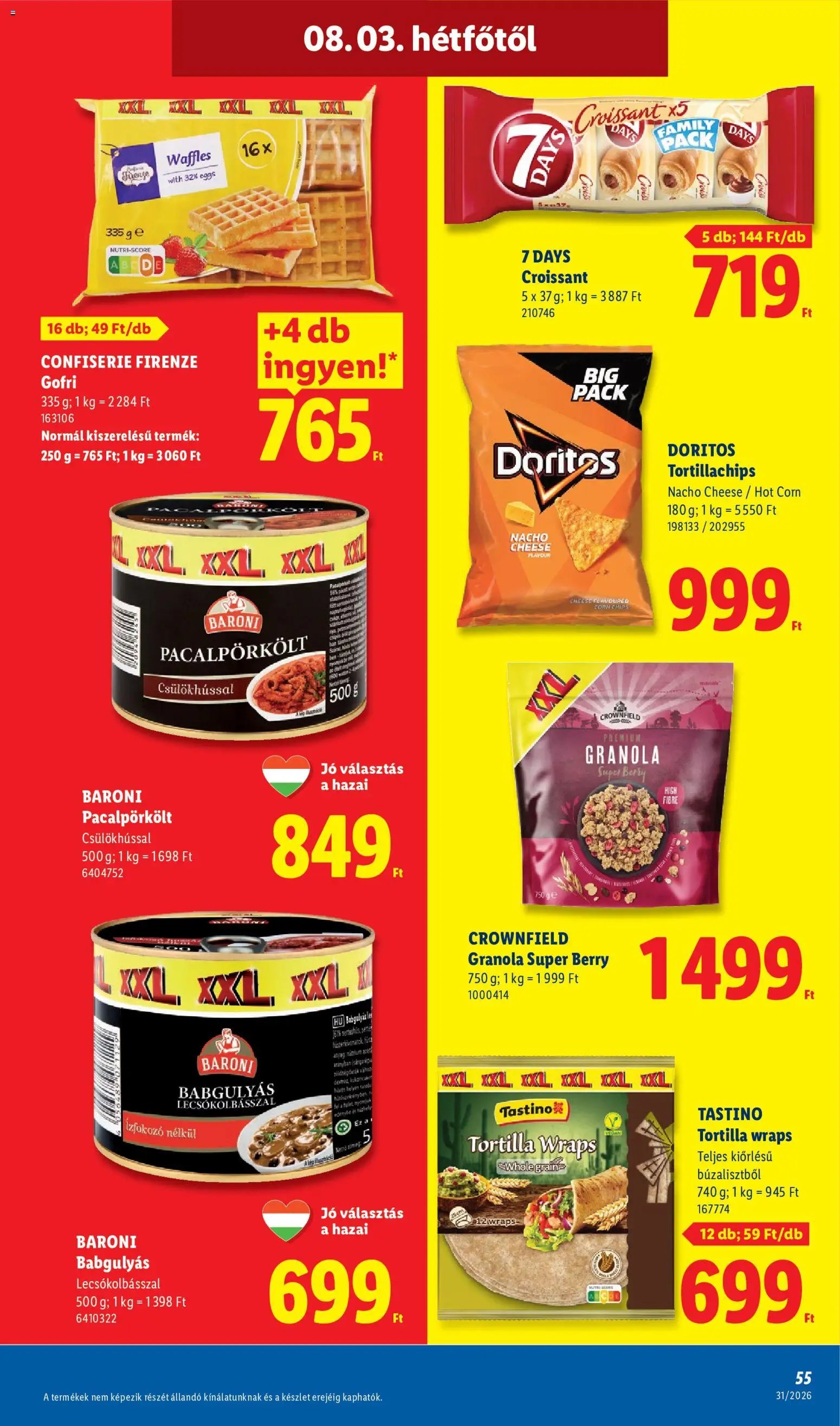 Lidl újság 2026.07.30. Lidl akciós újság