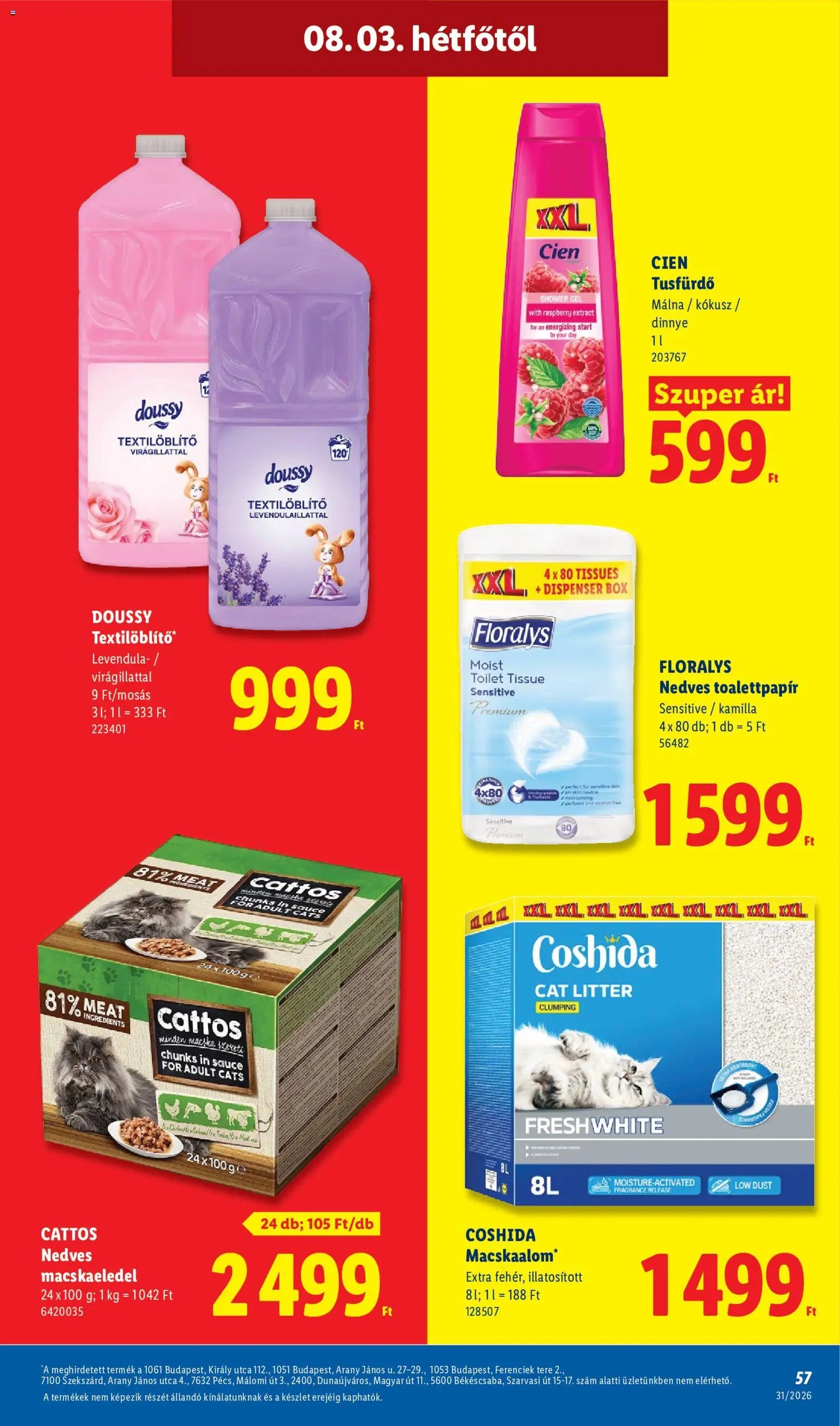 Lidl újság 2026.07.30. Lidl akciós újság