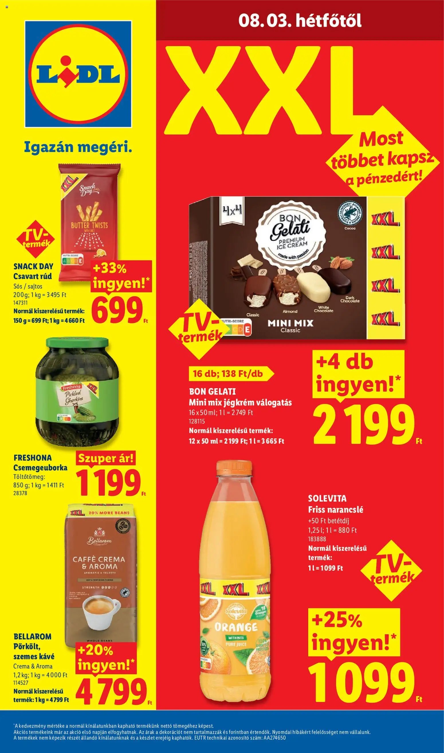 Lidl újság 2026.07.30. Lidl akciós újság