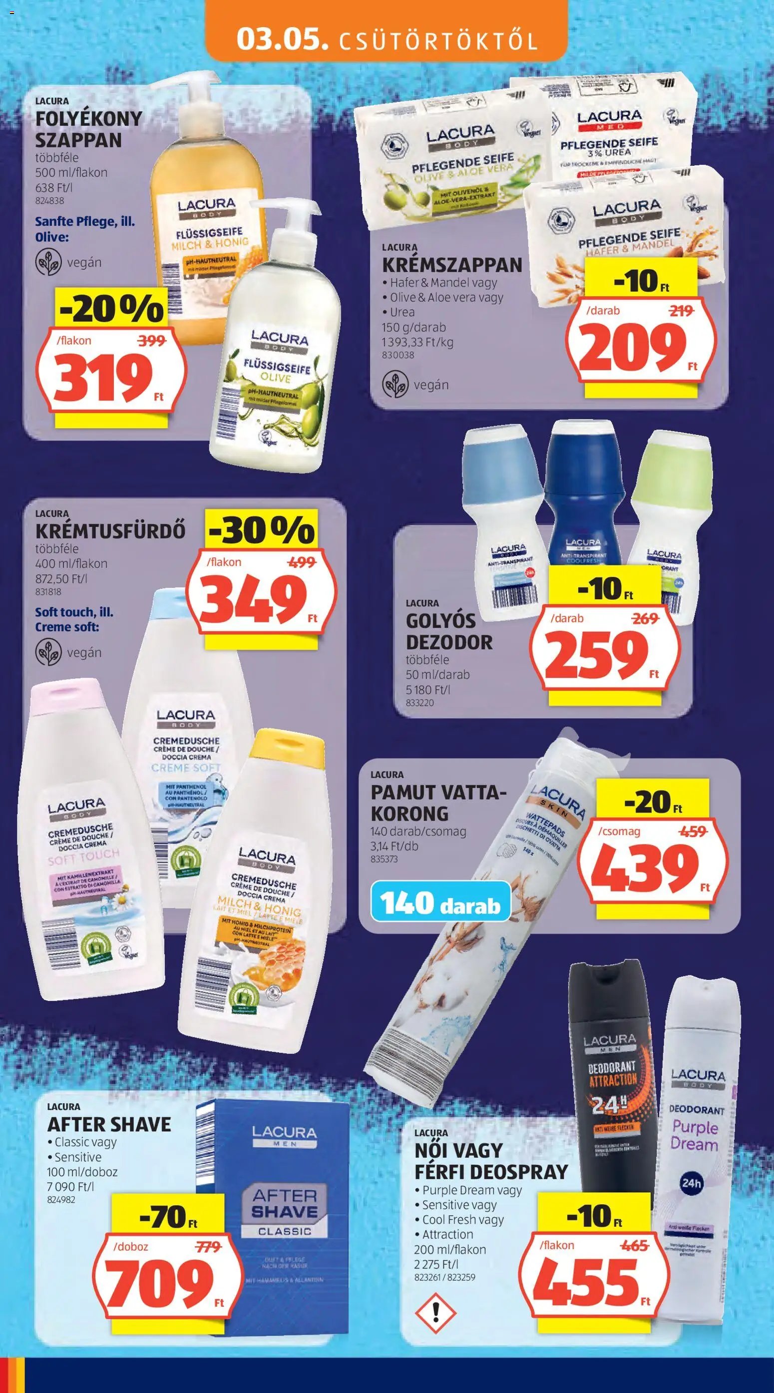 Aldi újság 2026.03.05. Aldi Tartós árcsökkentés flyer (2026-03-05 - 2026-03-11)
