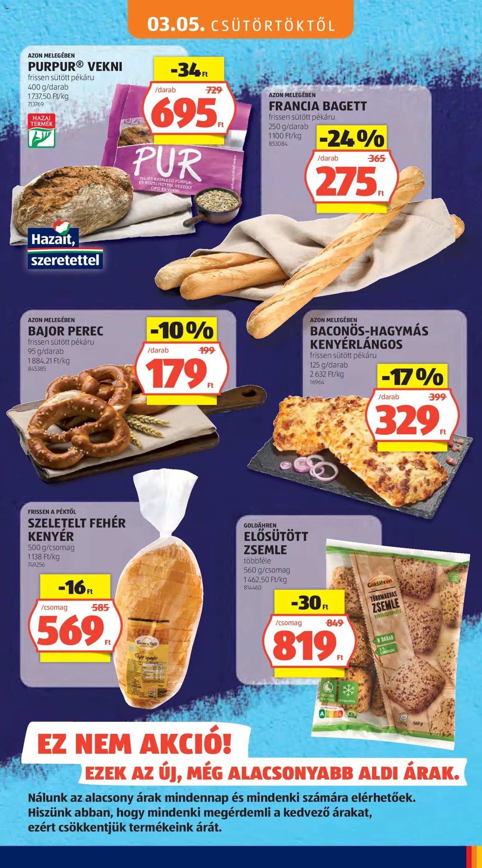 Aldi újság 2026.03.05. Aldi Tartós árcsökkentés flyer (2026-03-05 - 2026-03-11)