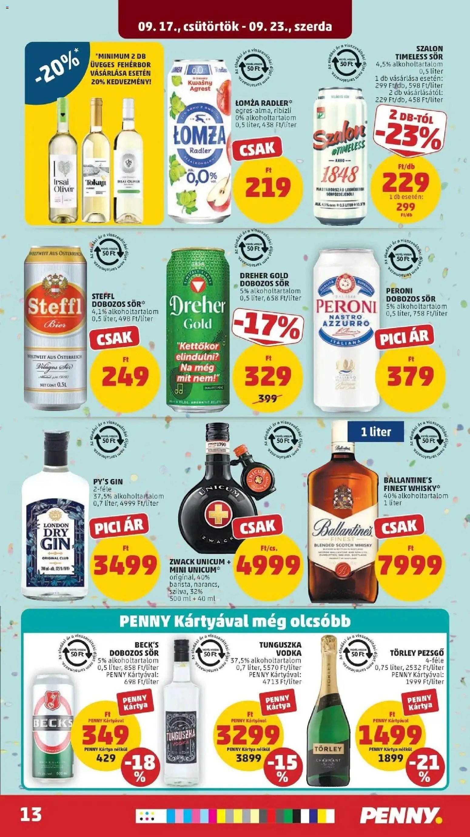 PENNY újság 2026.09.17. PENNY aktuális akciós újság