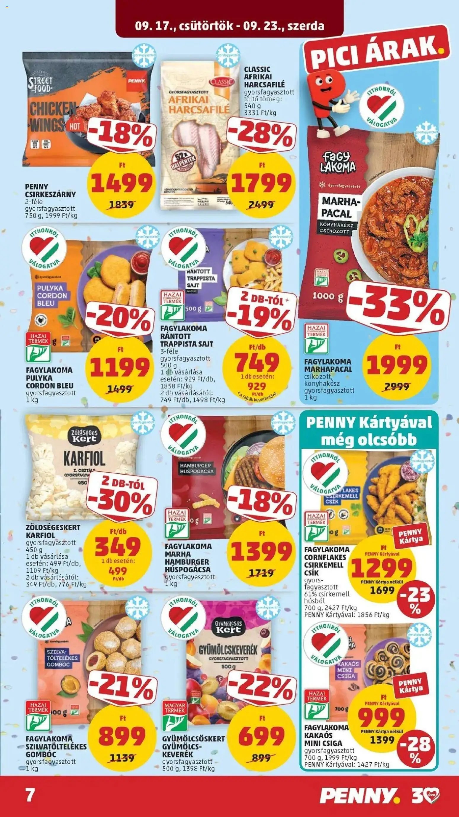 PENNY újság 2026.09.17. PENNY aktuális akciós újság