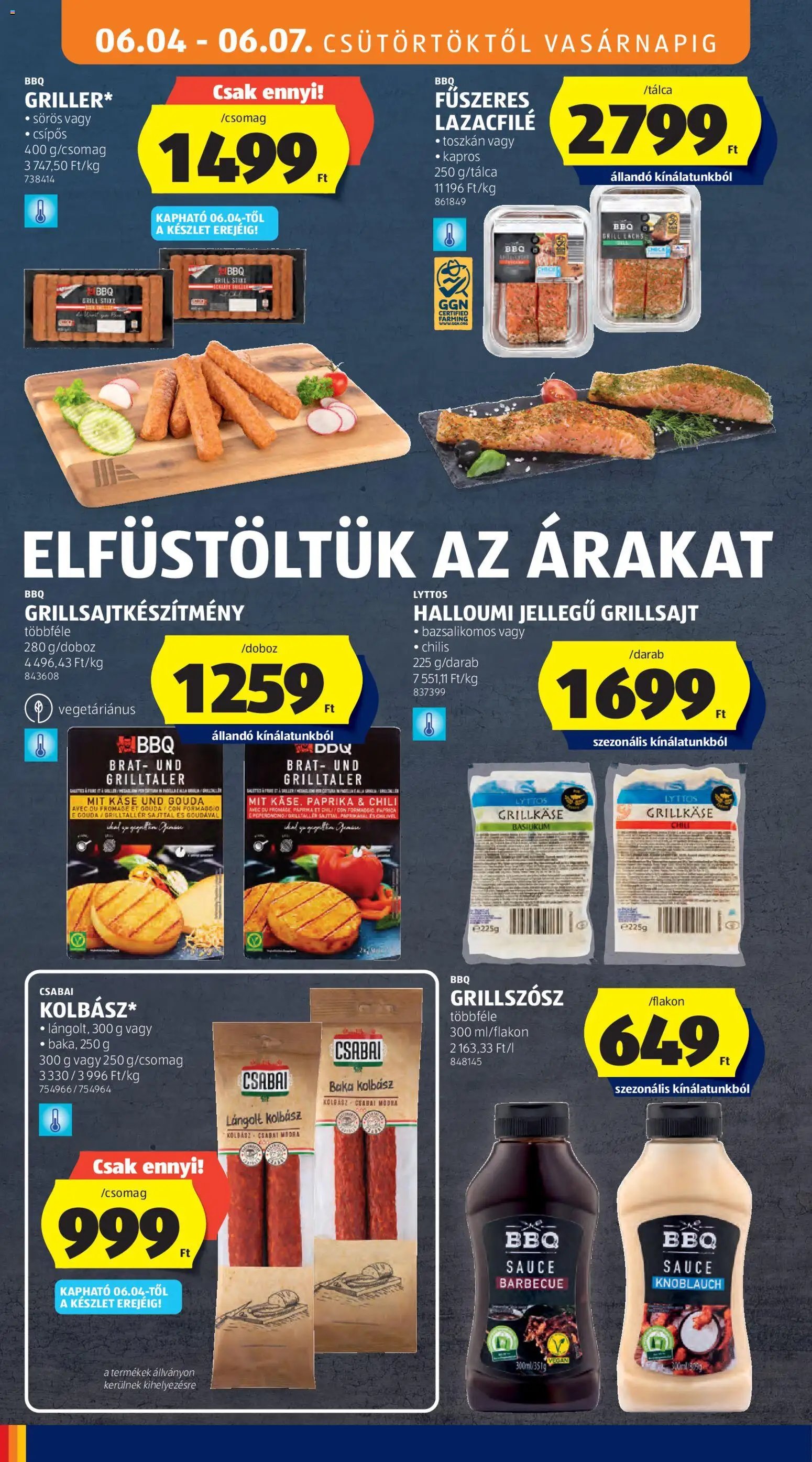 Aldi újság 2026.06.04. Aldi akciós újság