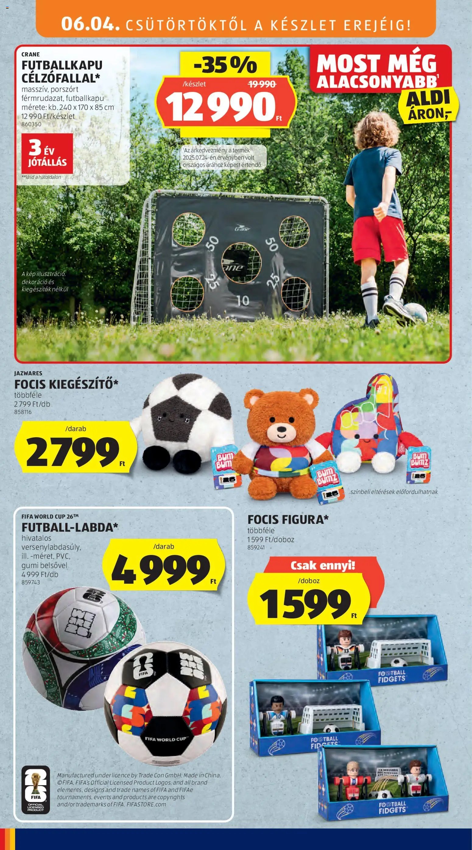 Aldi újság 2026.06.04. Aldi akciós újság