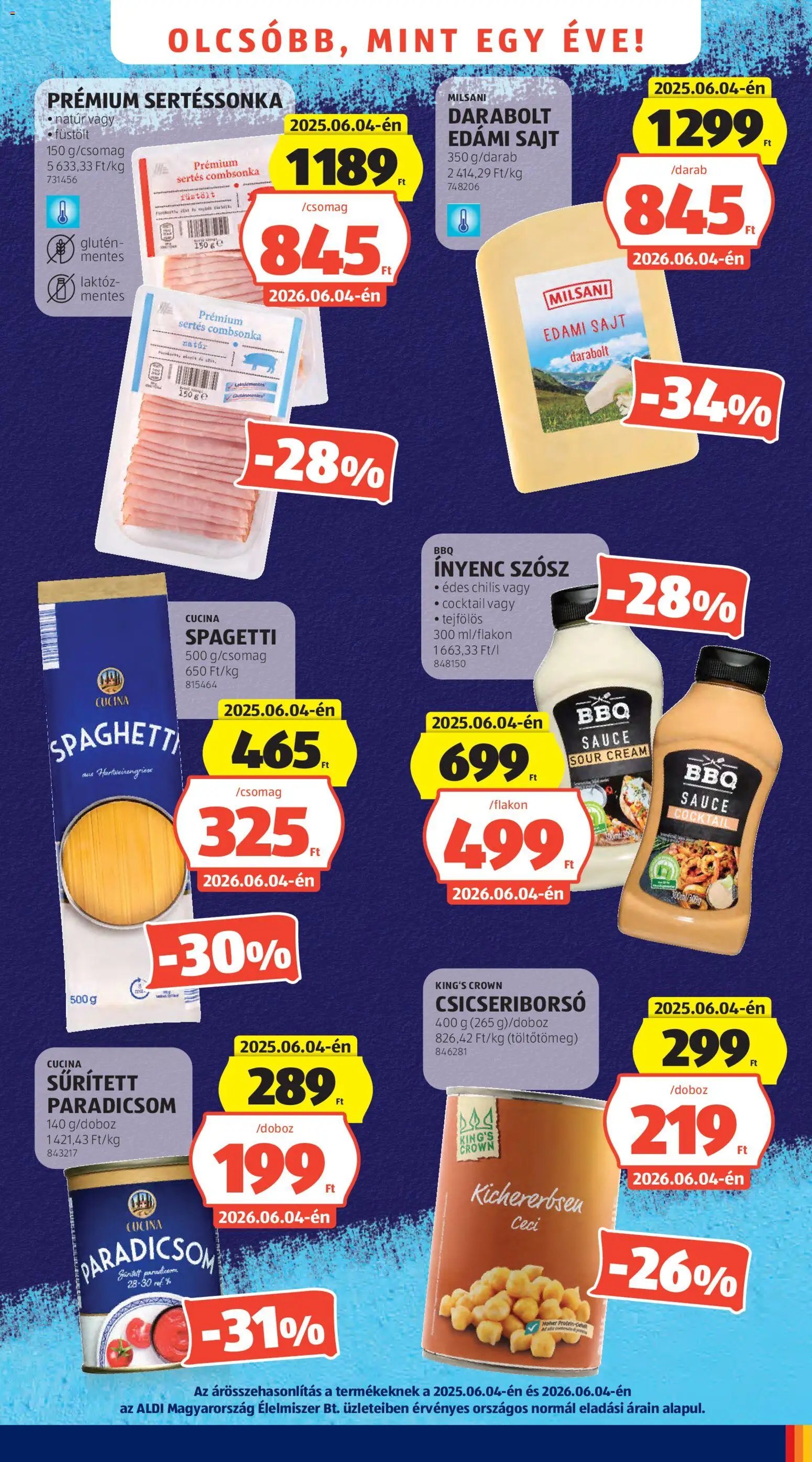 Aldi újság 2026.06.04. Aldi akciós újság
