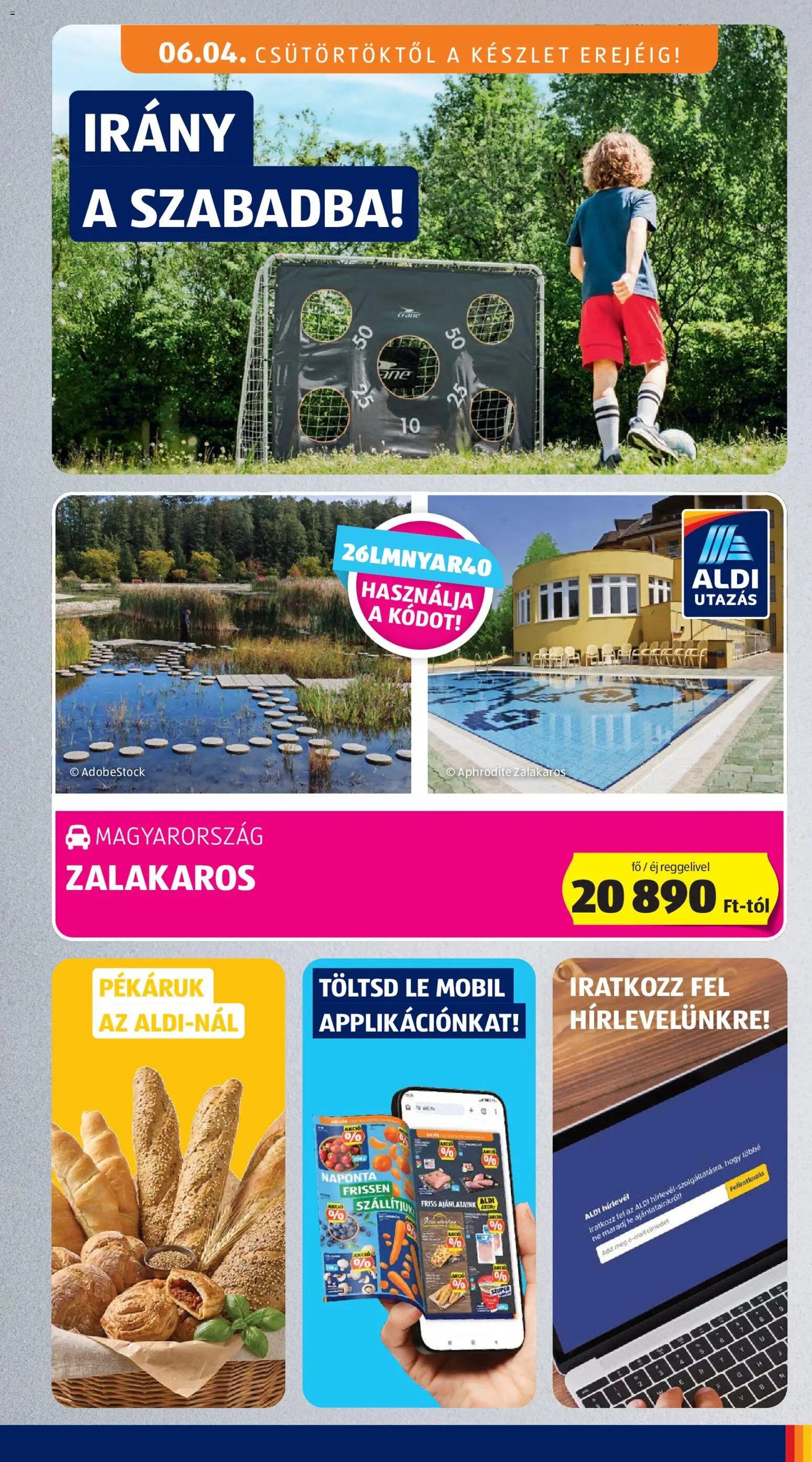Aldi újság 2026.06.04. Aldi akciós újság