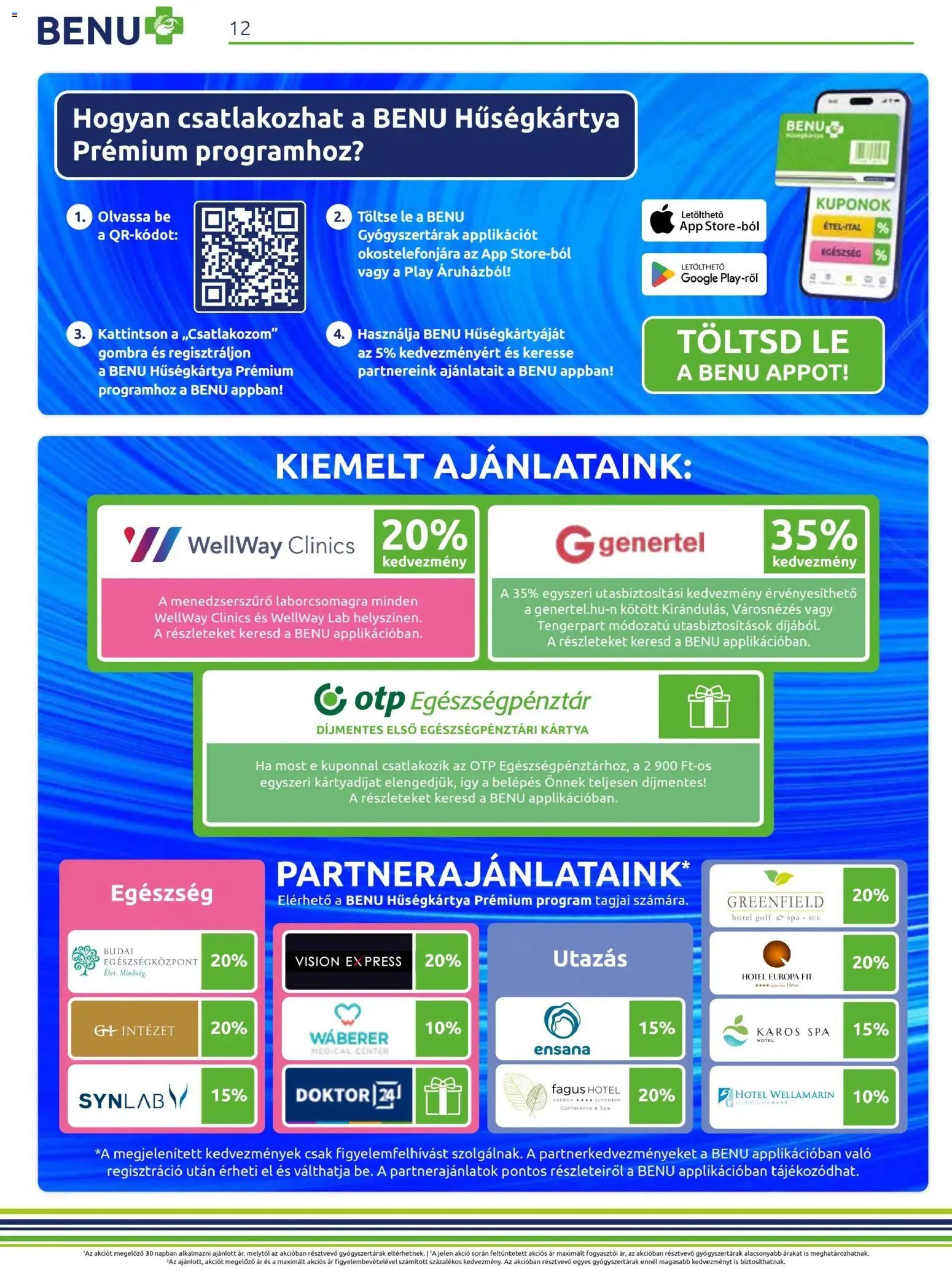 BENU Gyógyszertárak újság 2026.08.01. BENU Gyógyszertárak akciós újság