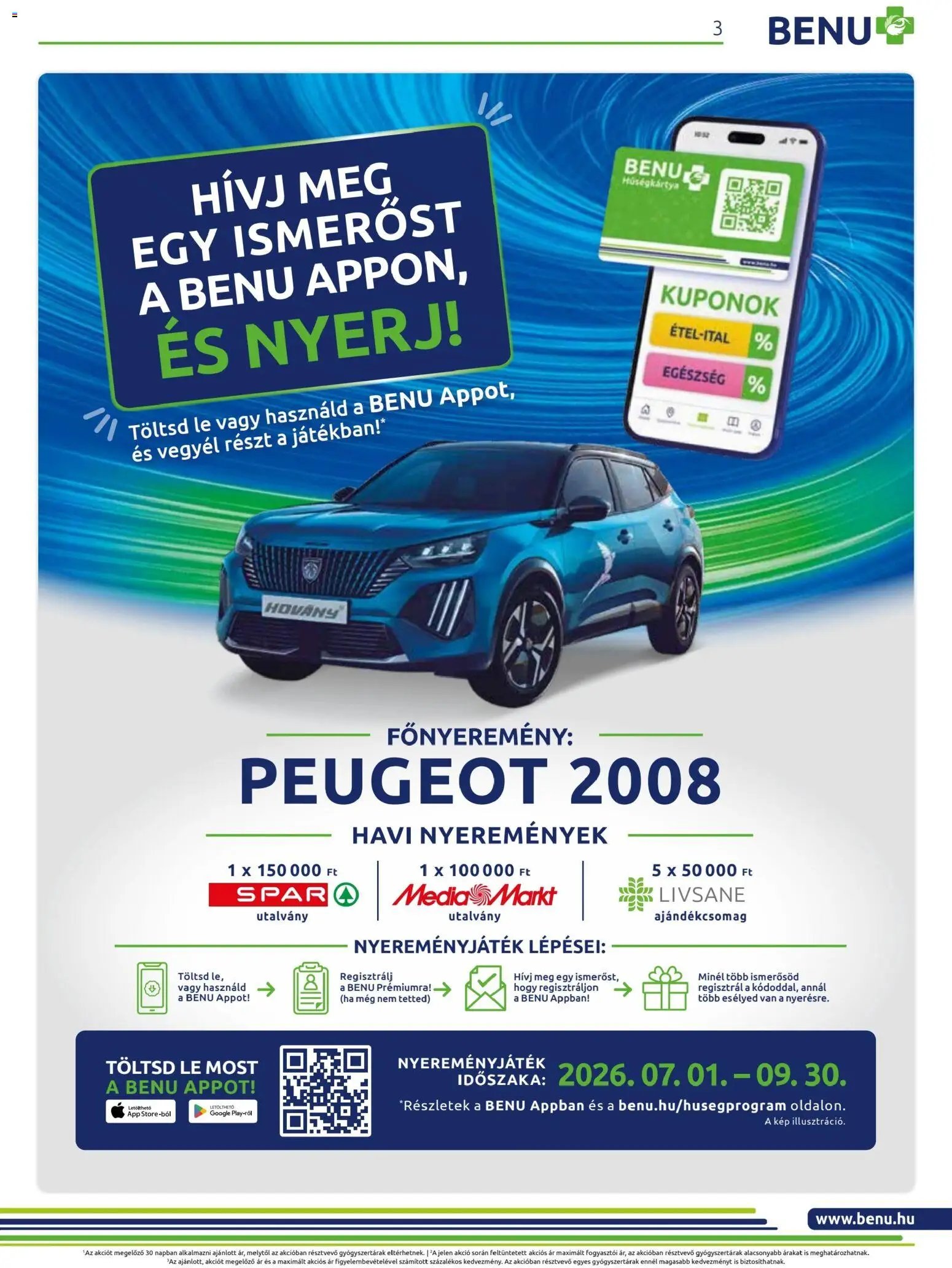 BENU Gyógyszertárak újság 2026.08.01. BENU Gyógyszertárak akciós újság