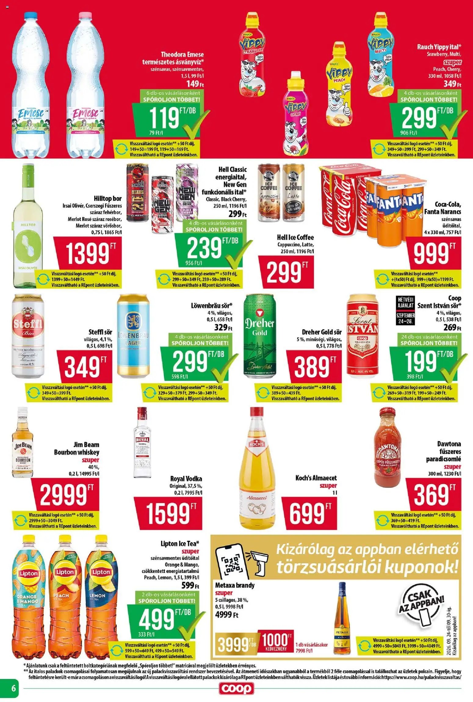 COOP újság 2026.09.24. COOP - Abc & Szuper / Tisza