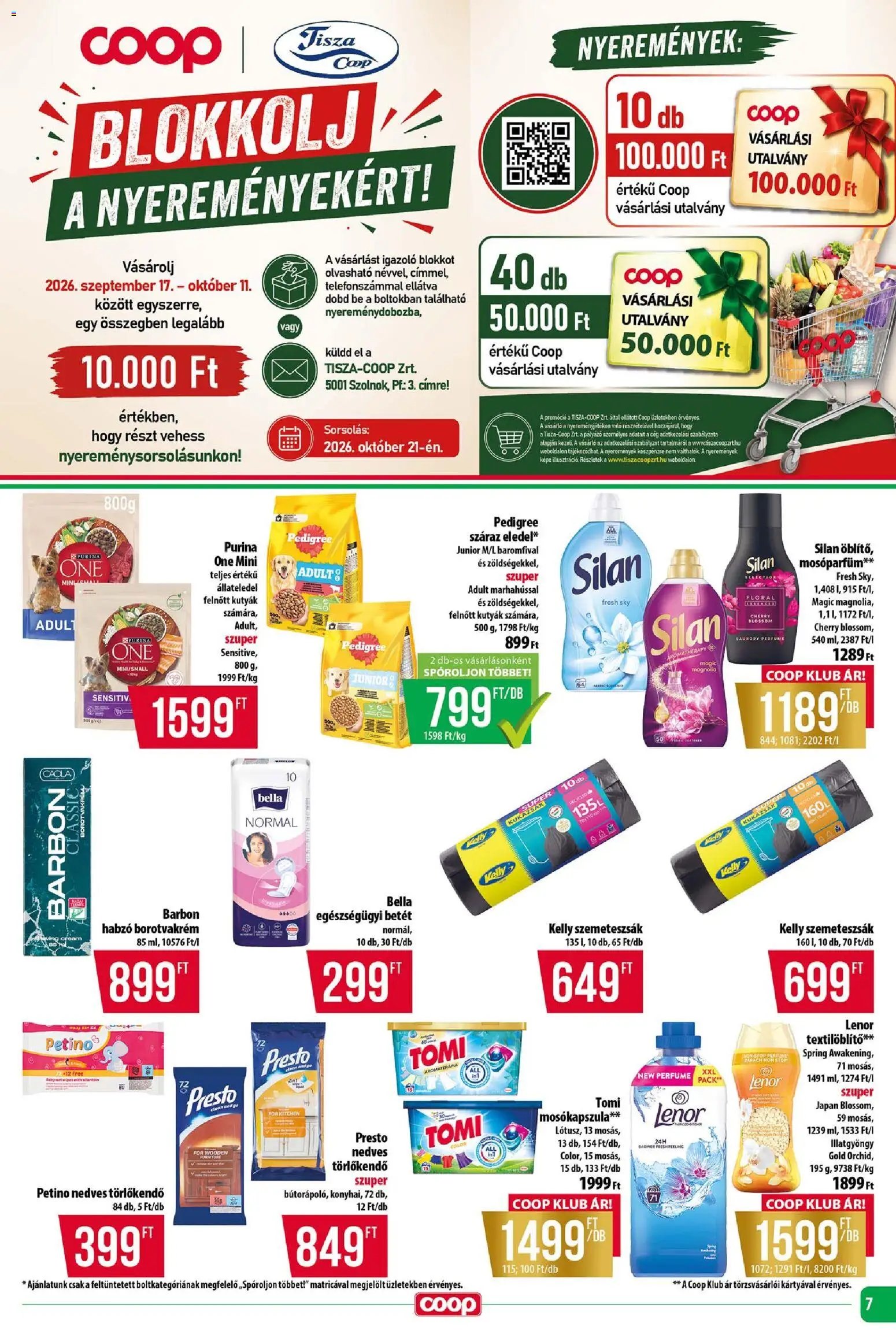 COOP újság 2026.09.24. COOP - Abc & Szuper / Tisza