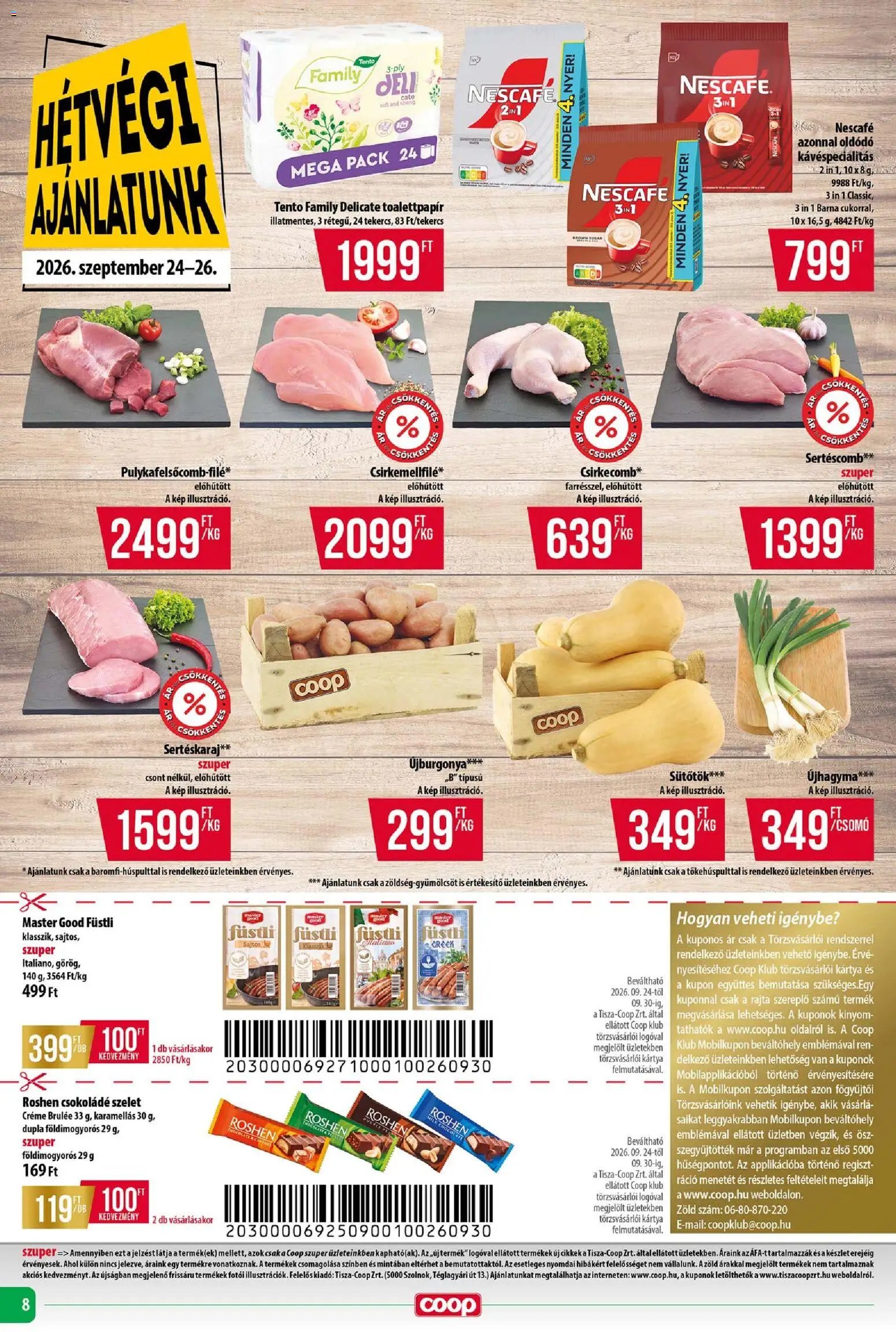 COOP újság 2026.09.24. COOP - Abc & Szuper / Tisza
