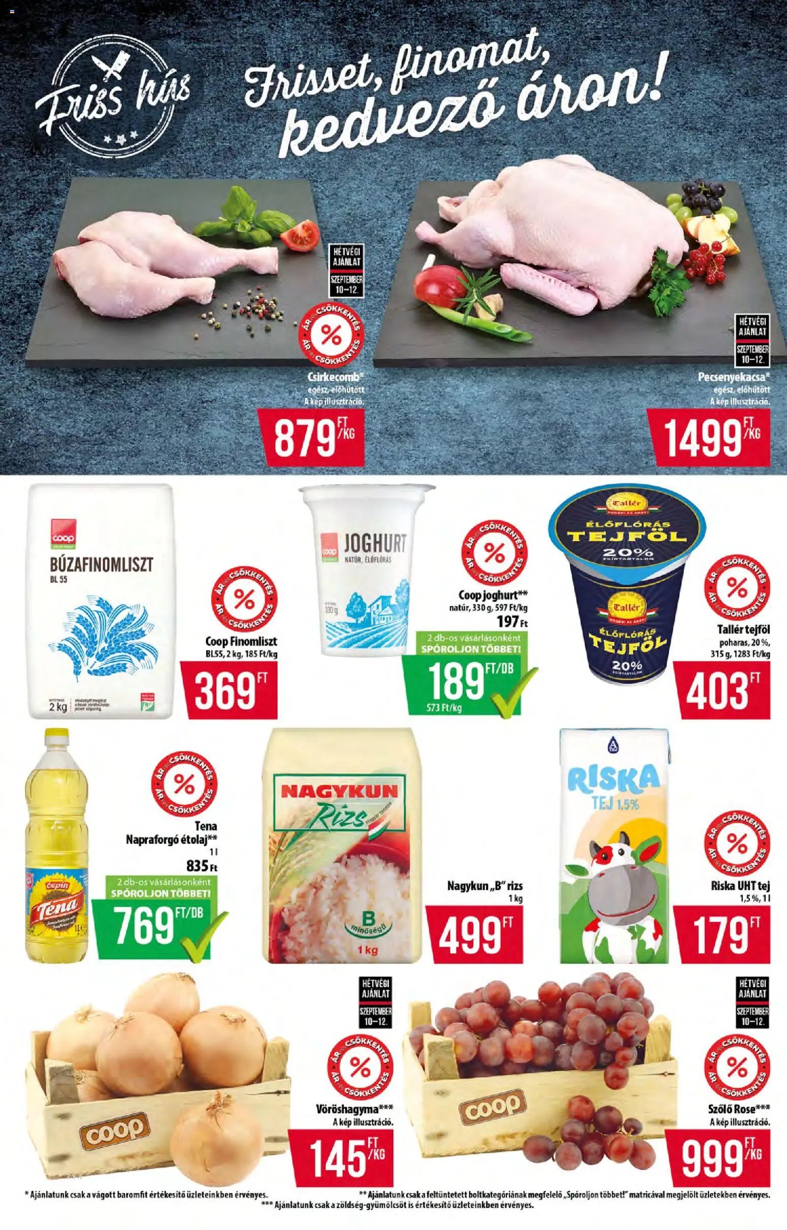 COOP újság 2026.09.10. COOP - Szuper Plusz / Tisza