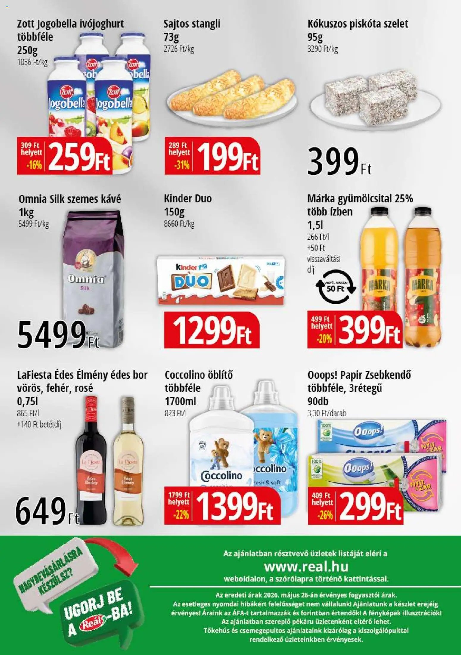 Reál újság 2026.06.04. Reál Bevásárló hétvége - Pest megye