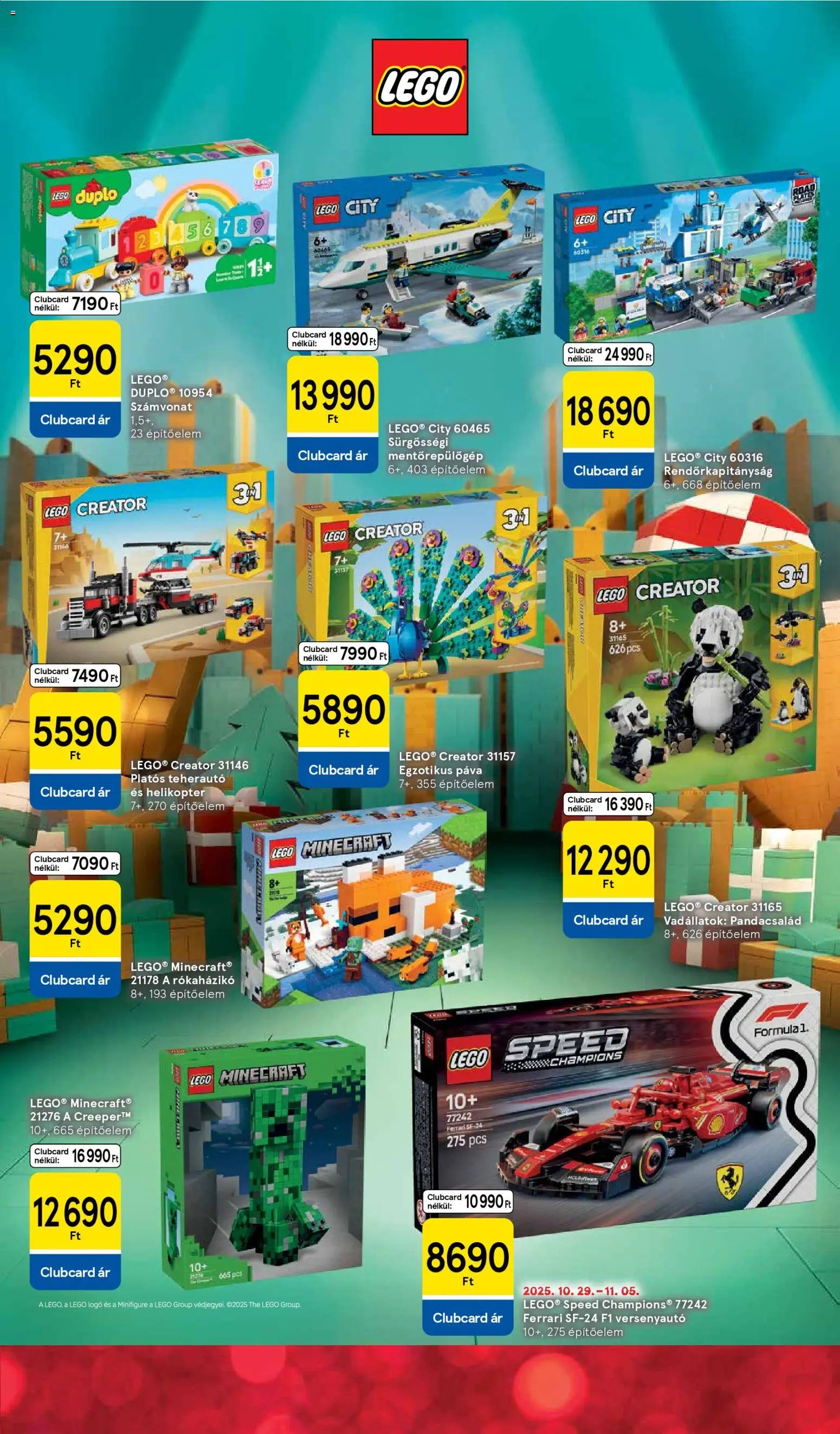 Tesco újság 2025.10.29. Karácsonyi katalógus (2025-10-29)