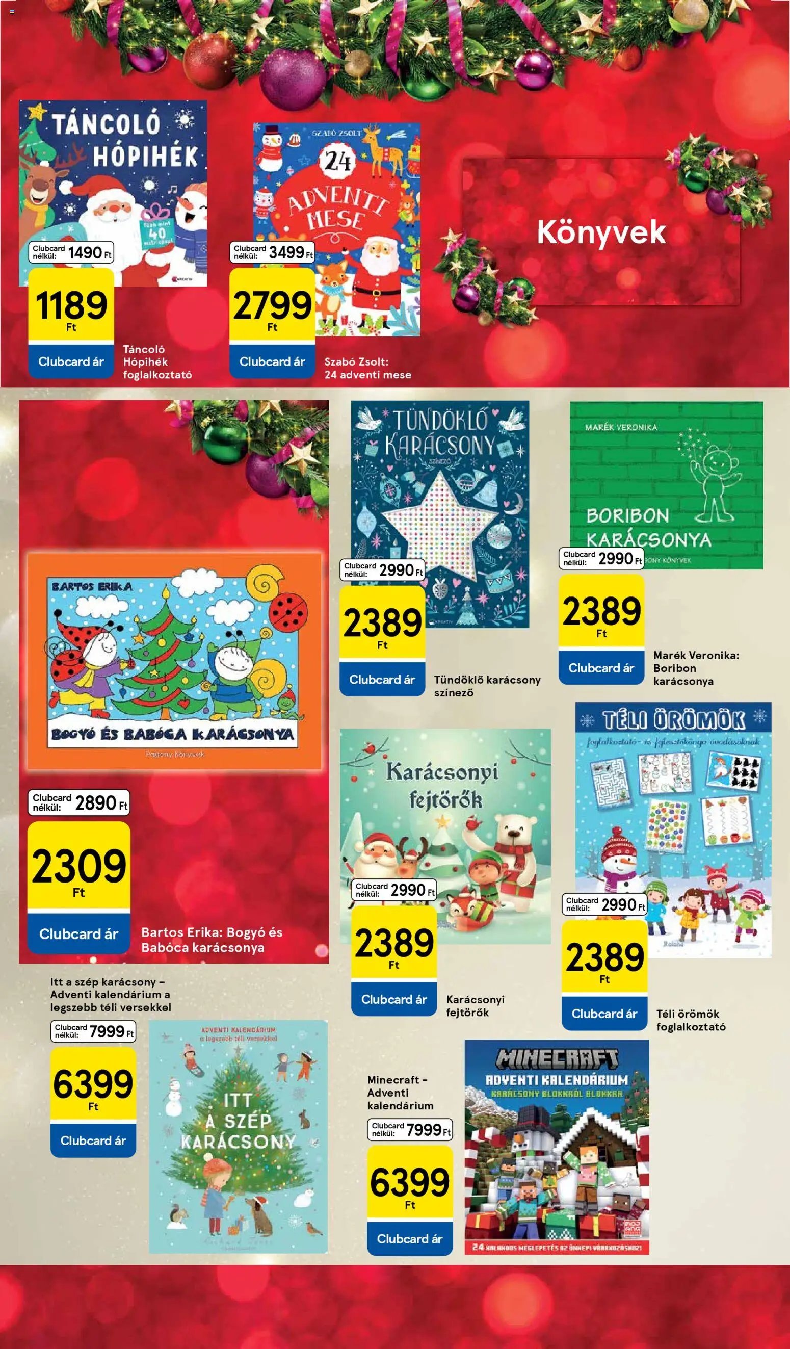 Tesco újság 2025.10.29. Karácsonyi katalógus (2025-10-29)