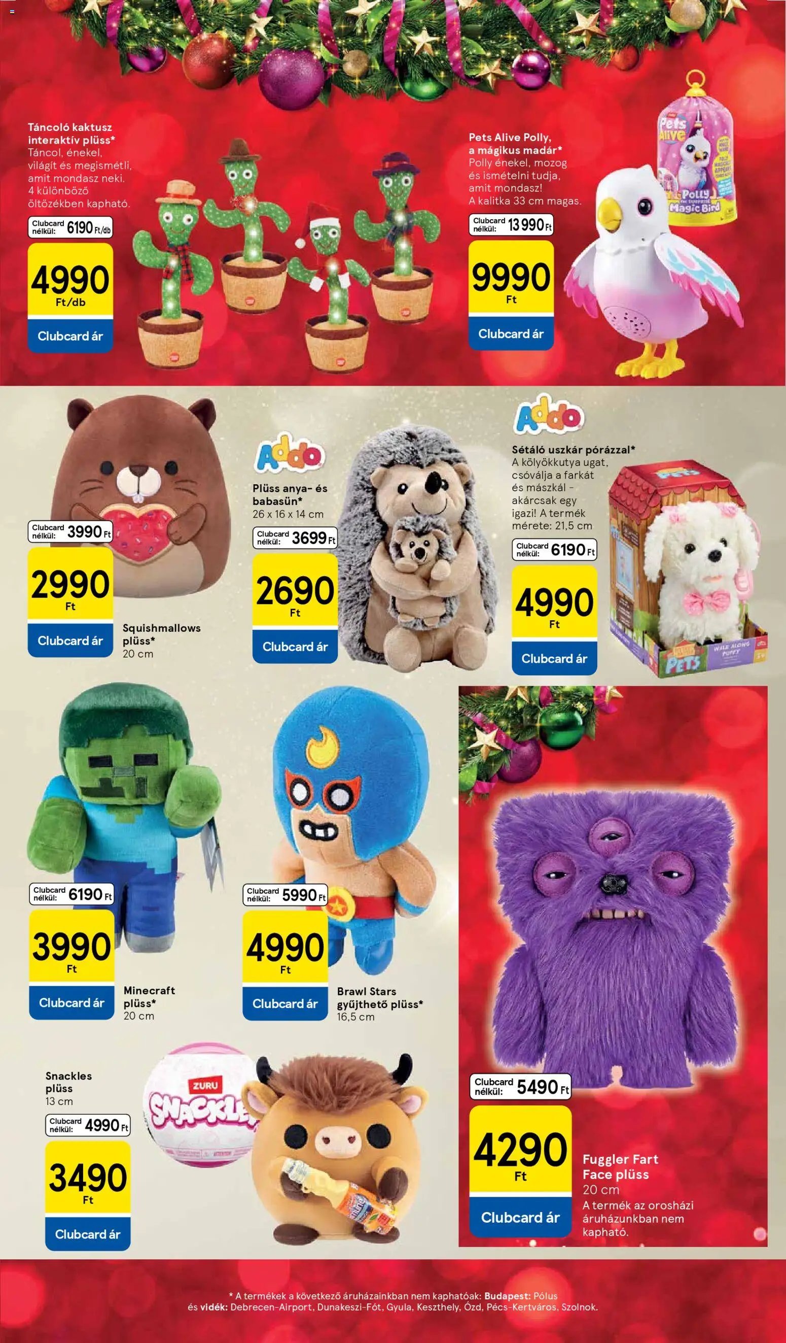 Tesco újság 2025.10.29. Karácsonyi katalógus (2025-10-29)