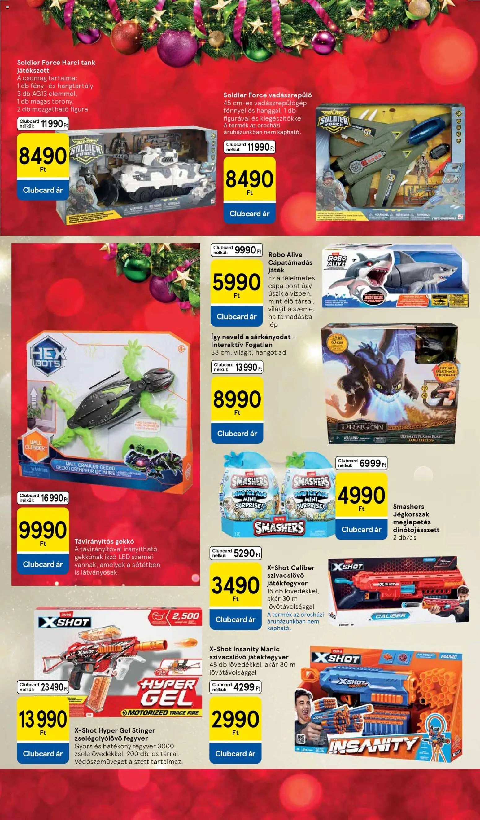 Tesco újság 2025.10.29. Karácsonyi katalógus (2025-10-29)