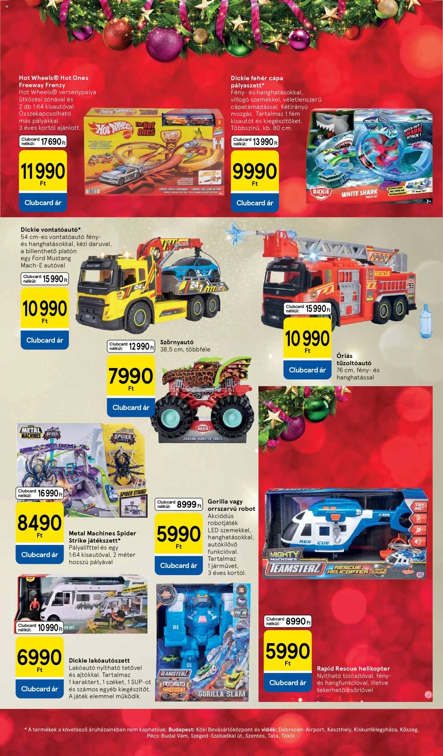 Tesco újság 2025.10.29. Karácsonyi katalógus (2025-10-29)