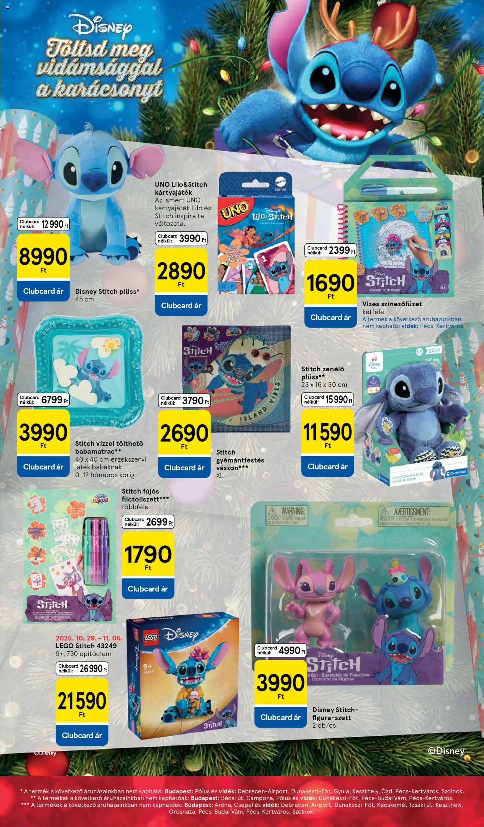 Tesco újság 2025.10.29. Karácsonyi katalógus (2025-10-29)