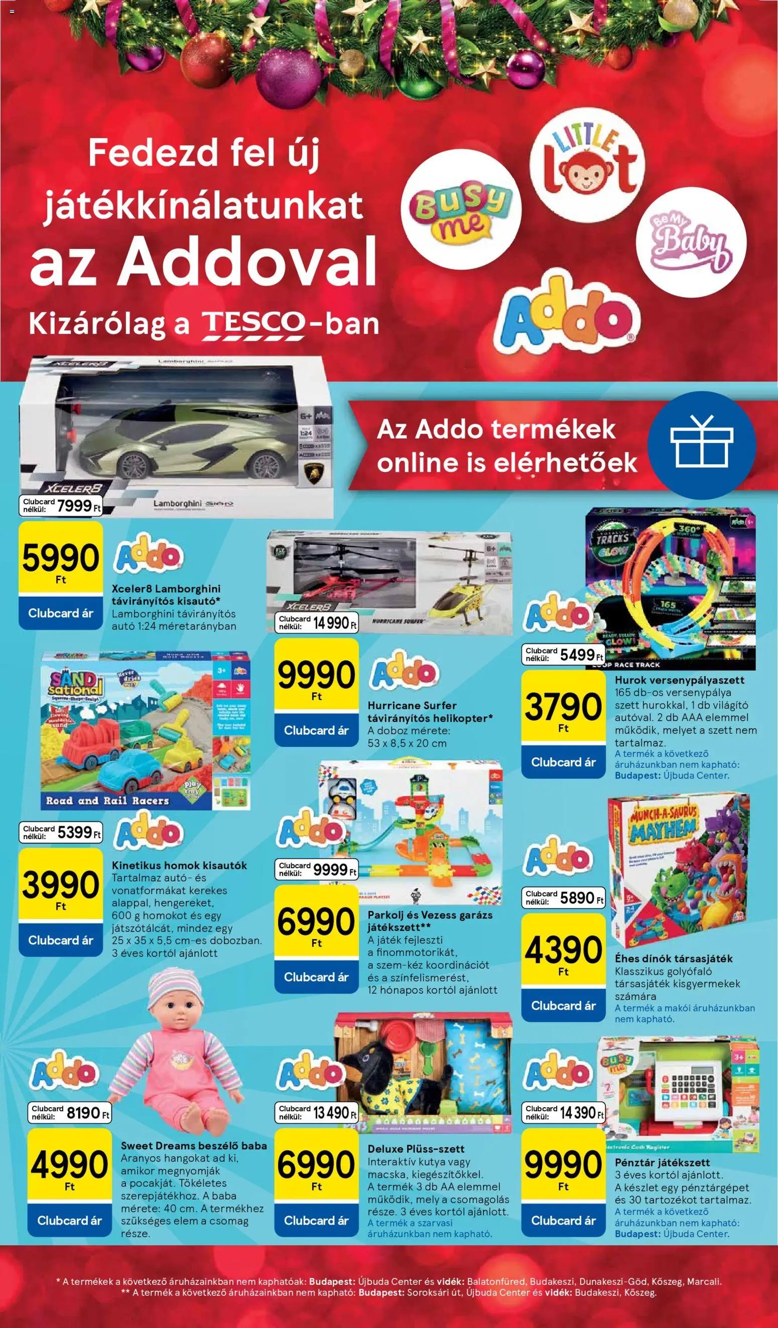 Tesco újság 2025.10.29. Karácsonyi katalógus (2025-10-29)