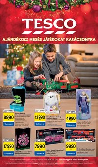 Tesco újság 2025.10.29. Karácsonyi katalógus (2025-10-29)