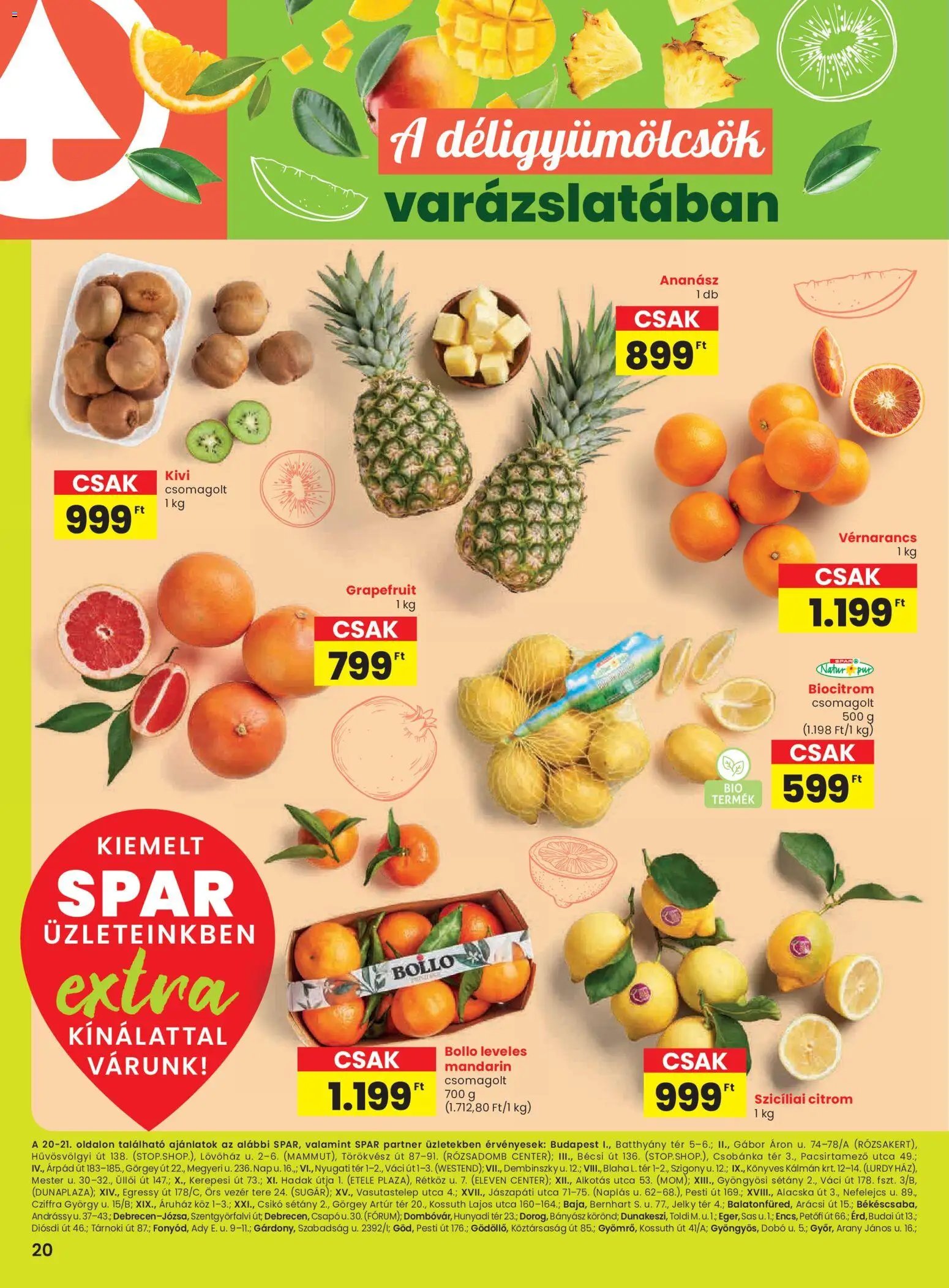 Spar újság 2026.01.29. Extra ajánlat (2026-01-29 - 2026-02-04)