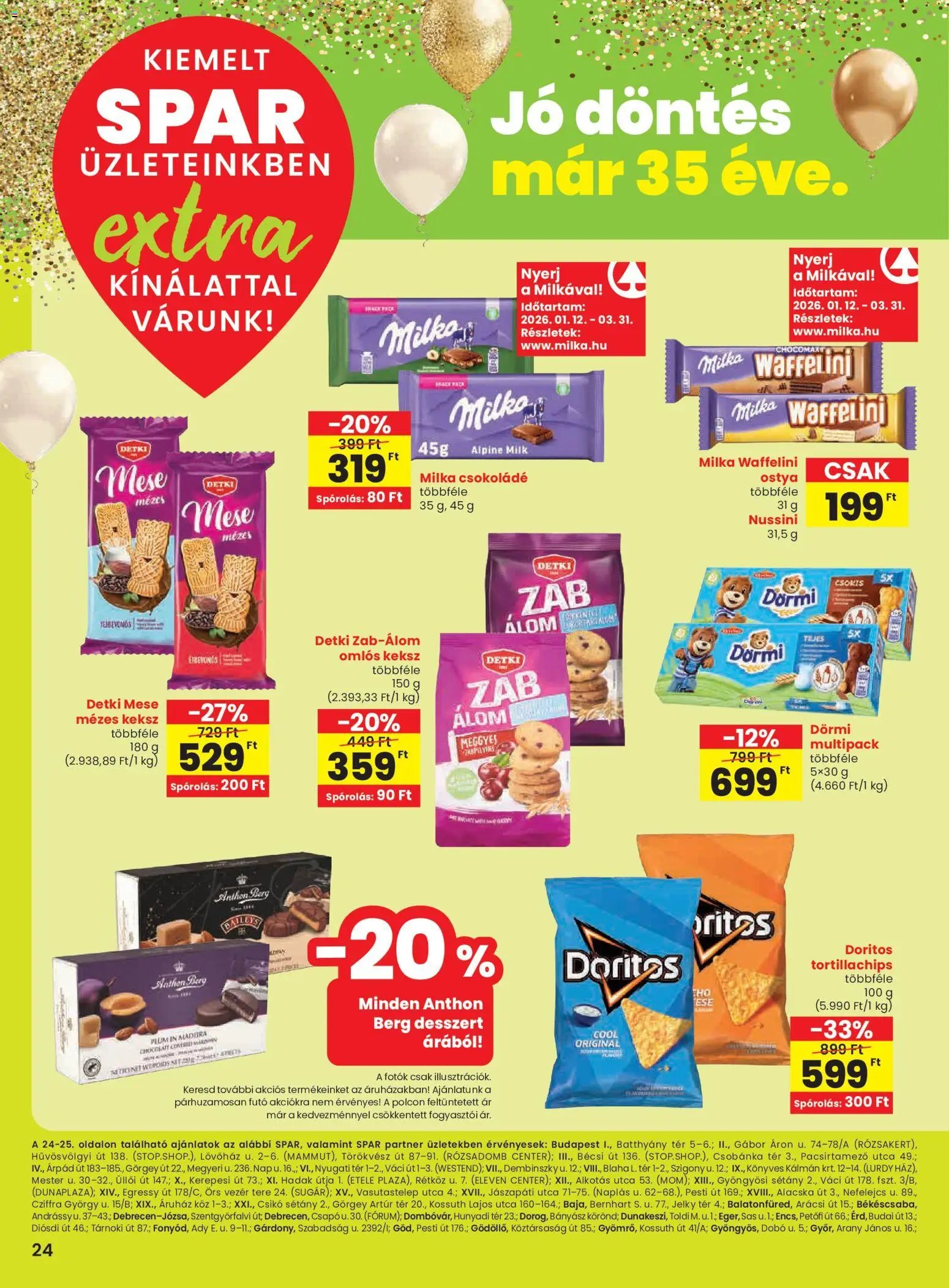Spar újság 2026.01.29. Extra ajánlat (2026-01-29 - 2026-02-04)