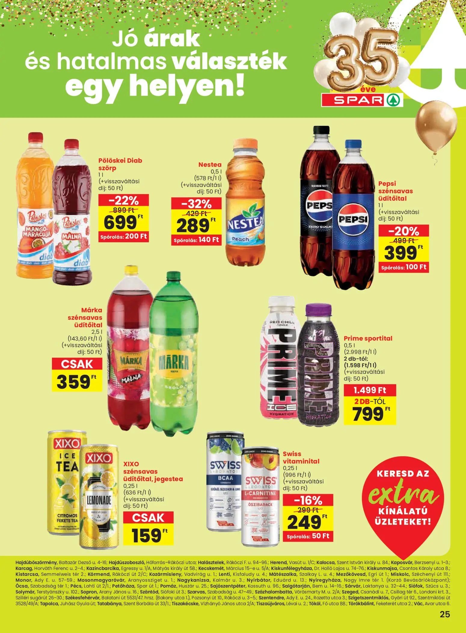 Spar újság 2026.01.29. Extra ajánlat (2026-01-29 - 2026-02-04)