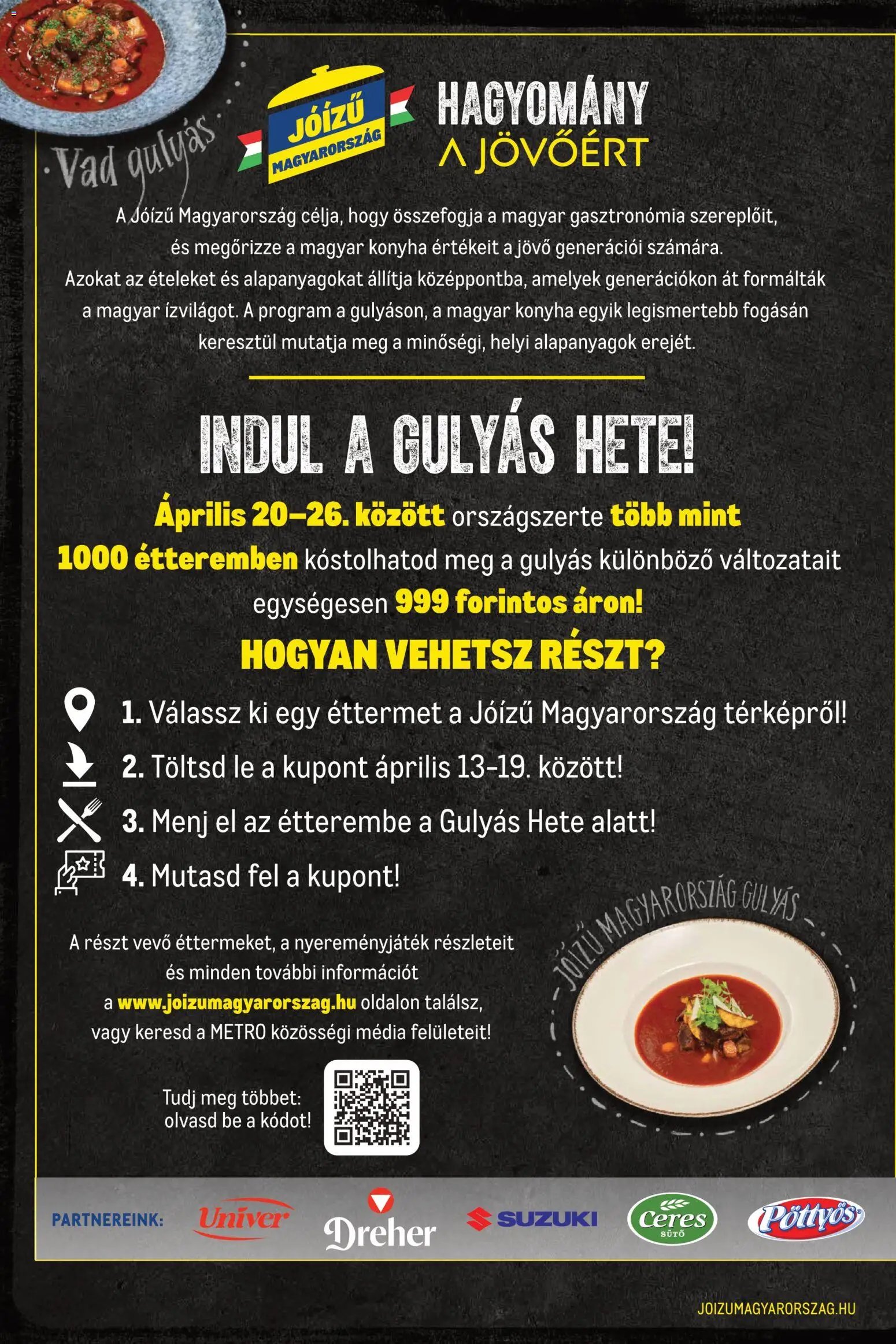 Metro újság 2026.03.23. Metro Jóízű Magyarország kivonat (2026-03-23 - 2026-04-30)