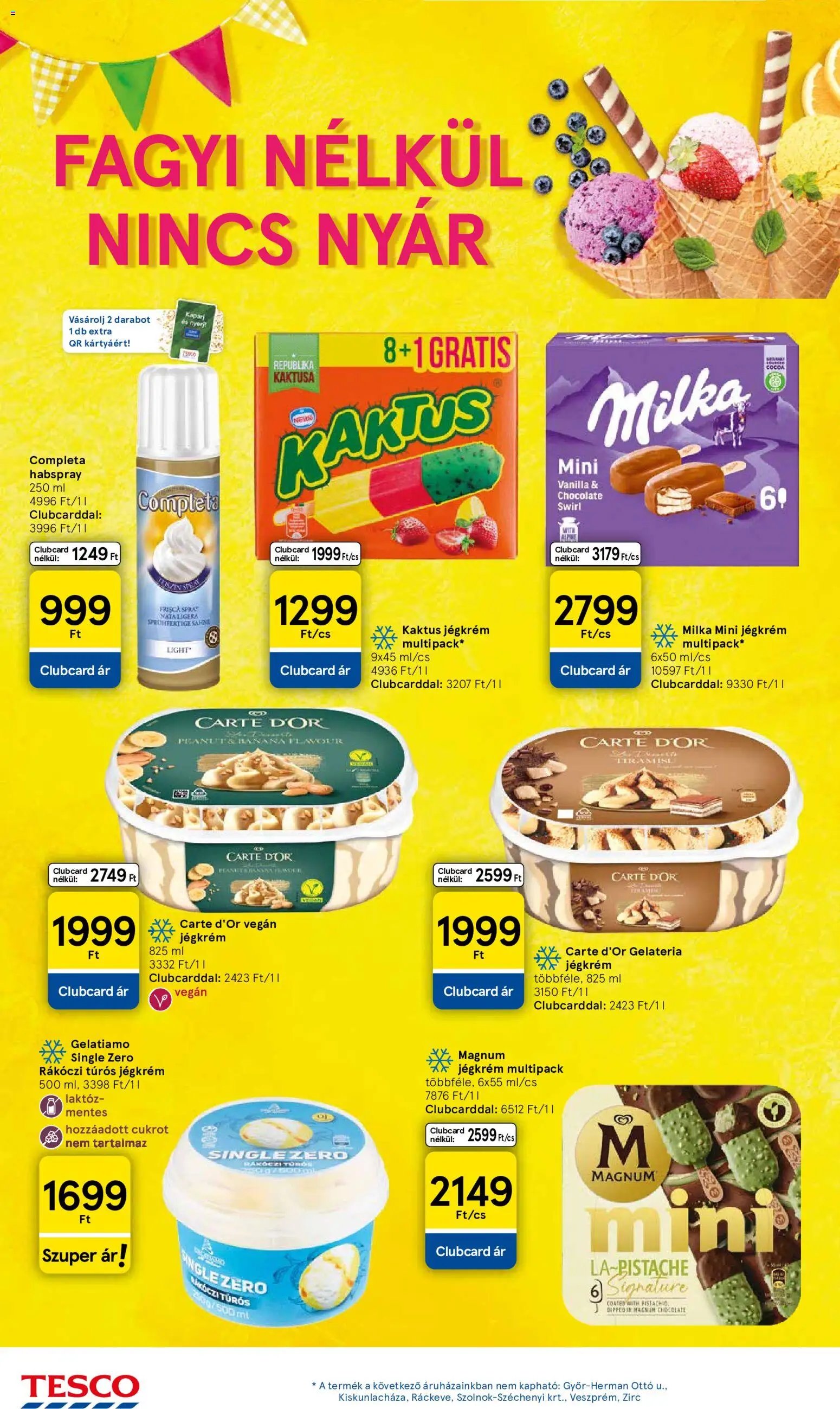 Tesco újság 2026.06.11. Tesco Szupermarket akciós újság