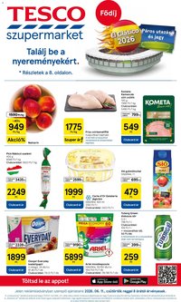 Tesco újság 2026.06.11. Tesco Szupermarket akciós újság