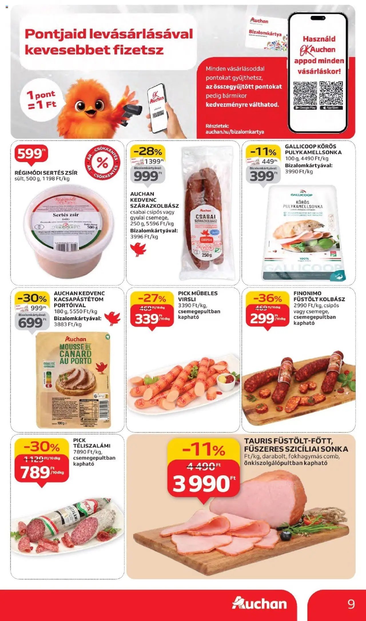 Auchan újság 2025.09.11. Akciós újság Auchan (2025-09-11 - 2025-09-17)
