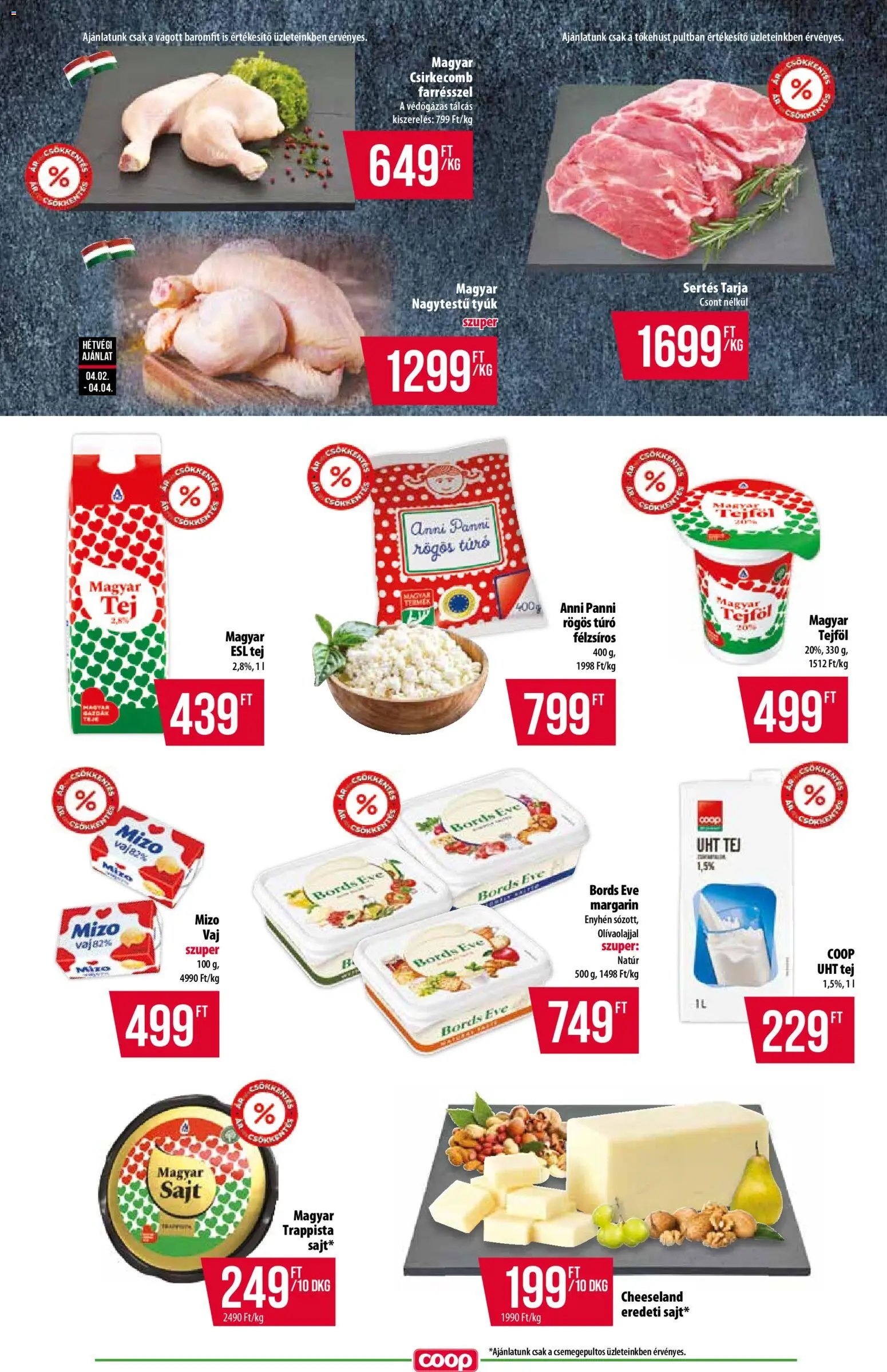 COOP újság 2026.04.02. COOP - Abc & szuper / Alföld Pro-Coop Zrt. (2026-04-02 - 2026-04-08)