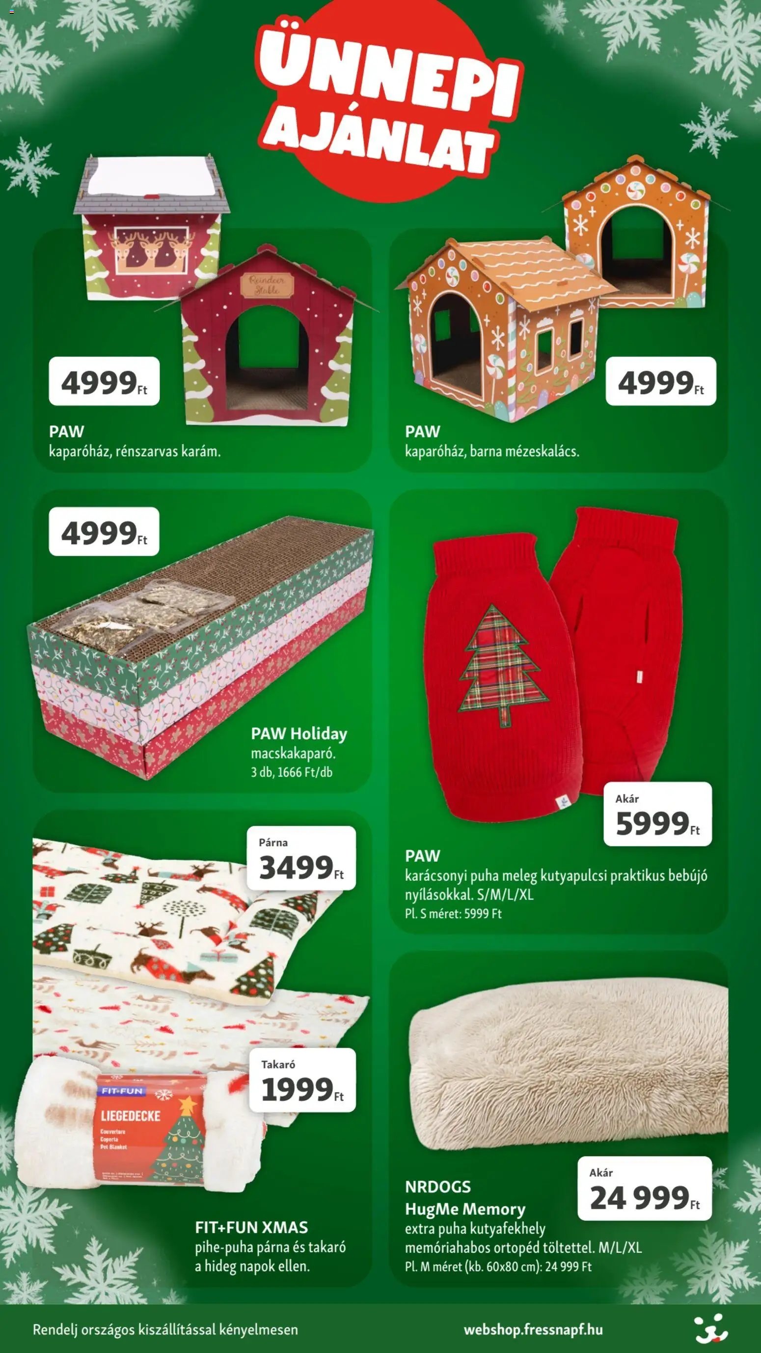 Fressnapf újság 2025.12.04. Akciós újság Fressnapf (2025-12-04 - 2025-12-10)